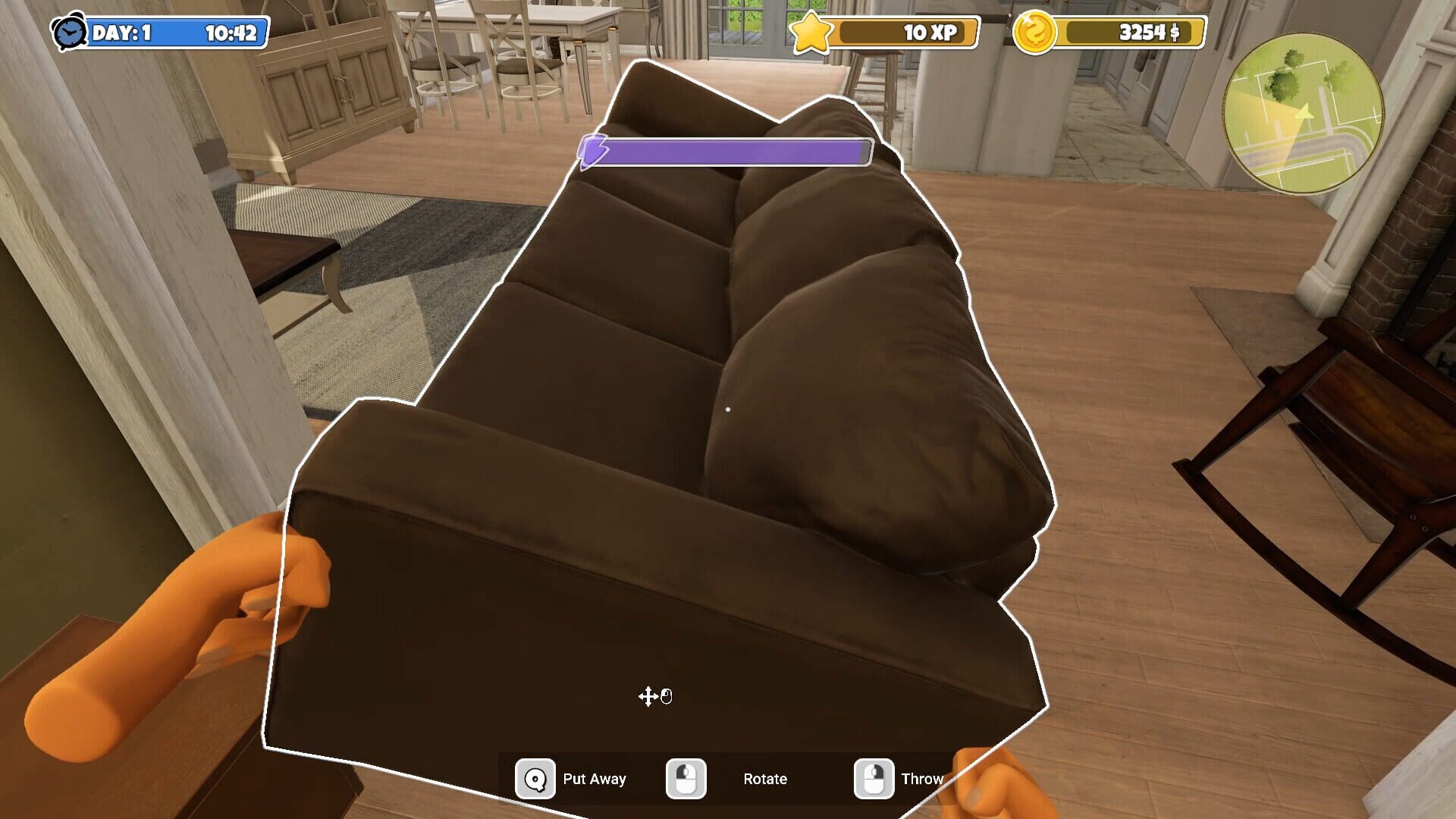 Screenshot for Moving Simulator