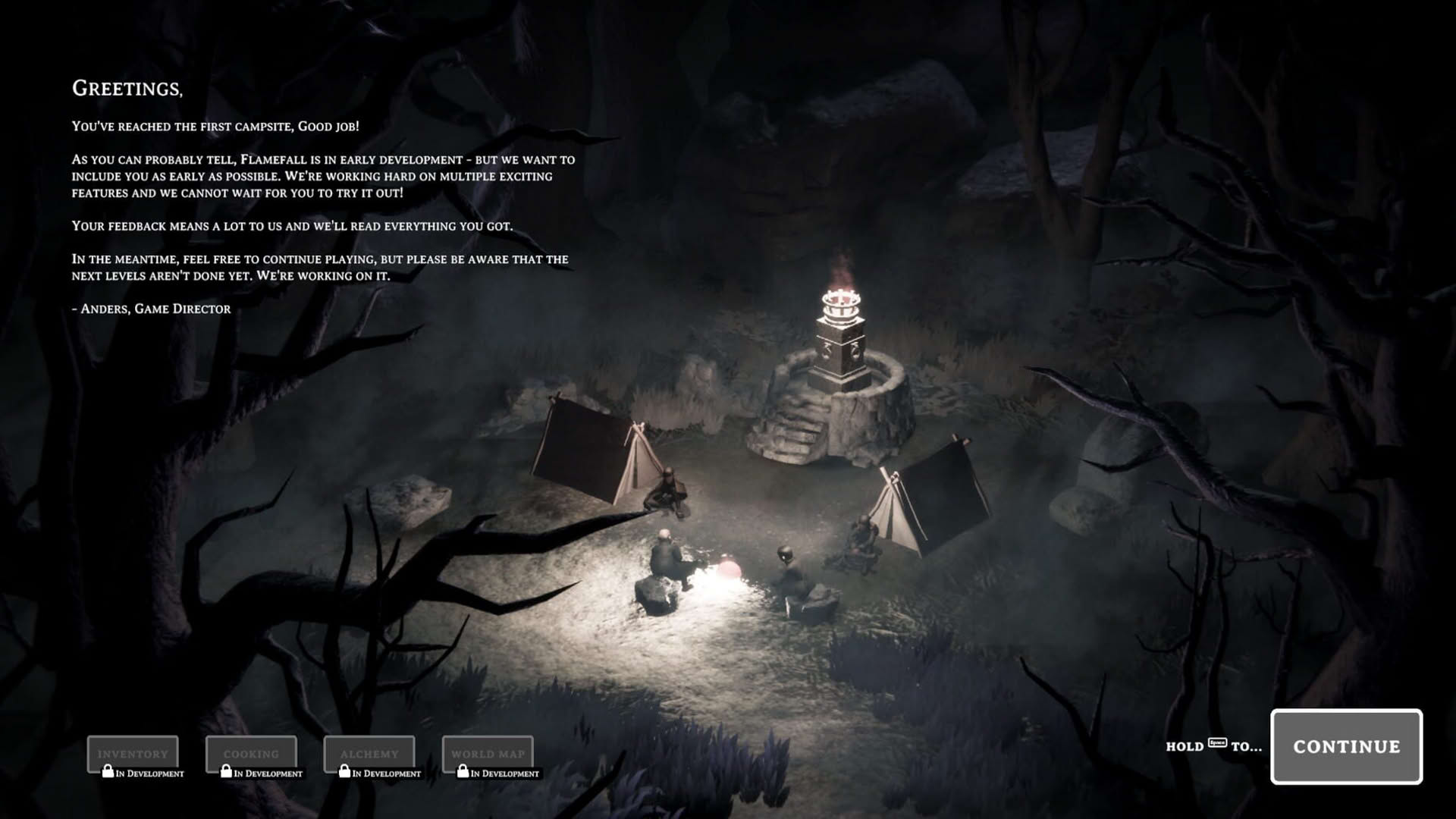 Screenshot for Flamefall