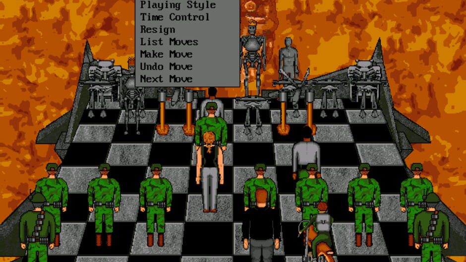 Screenshot for Terminator 2: Judgment Day - Chess Wars