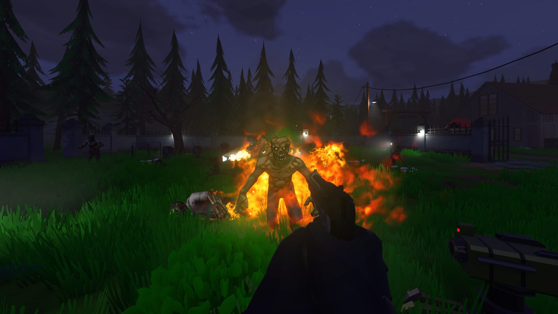 Screenshot for Zombie Graveyard Simulator