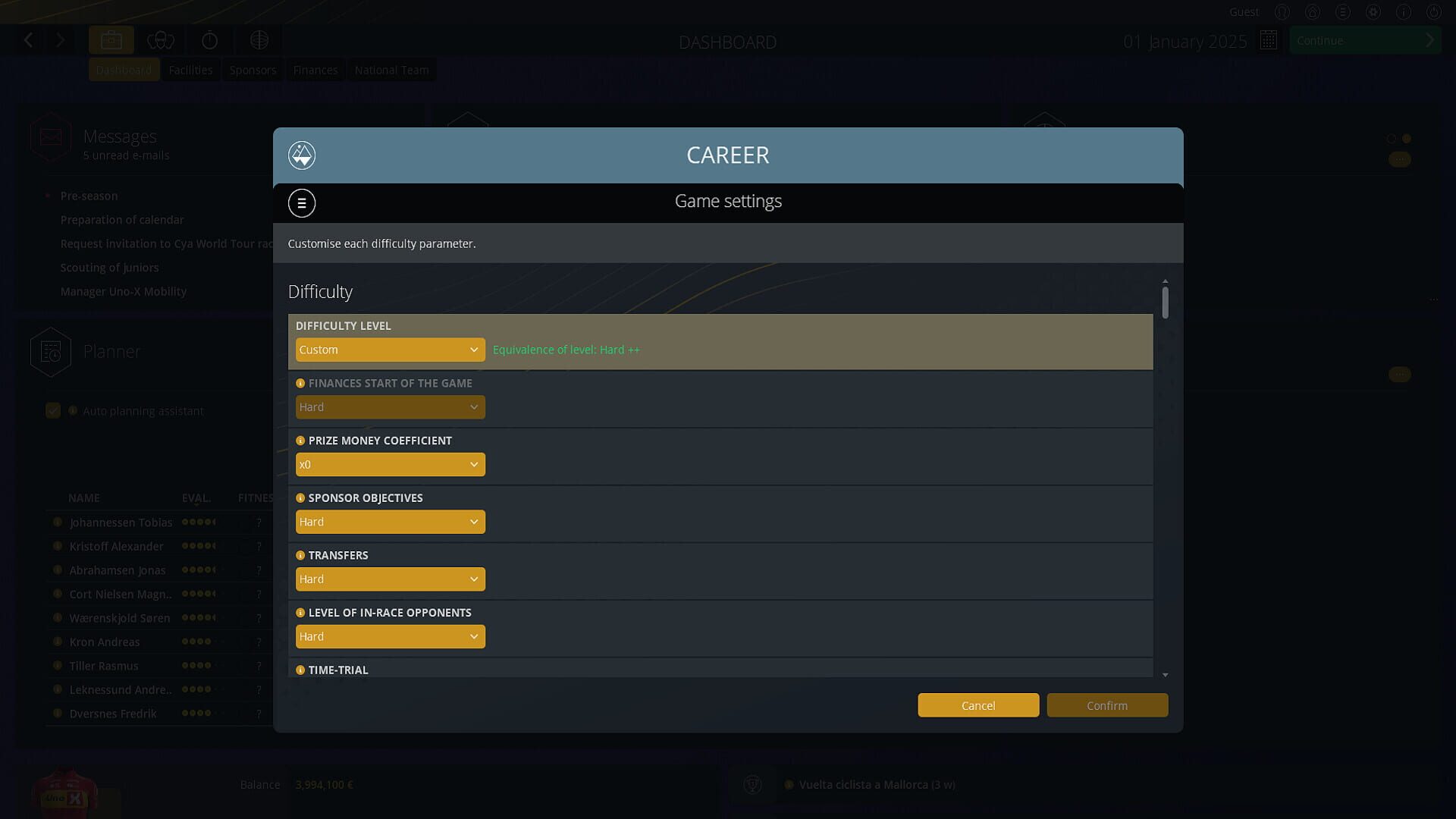 Screenshot for Pro Cycling Manager 25