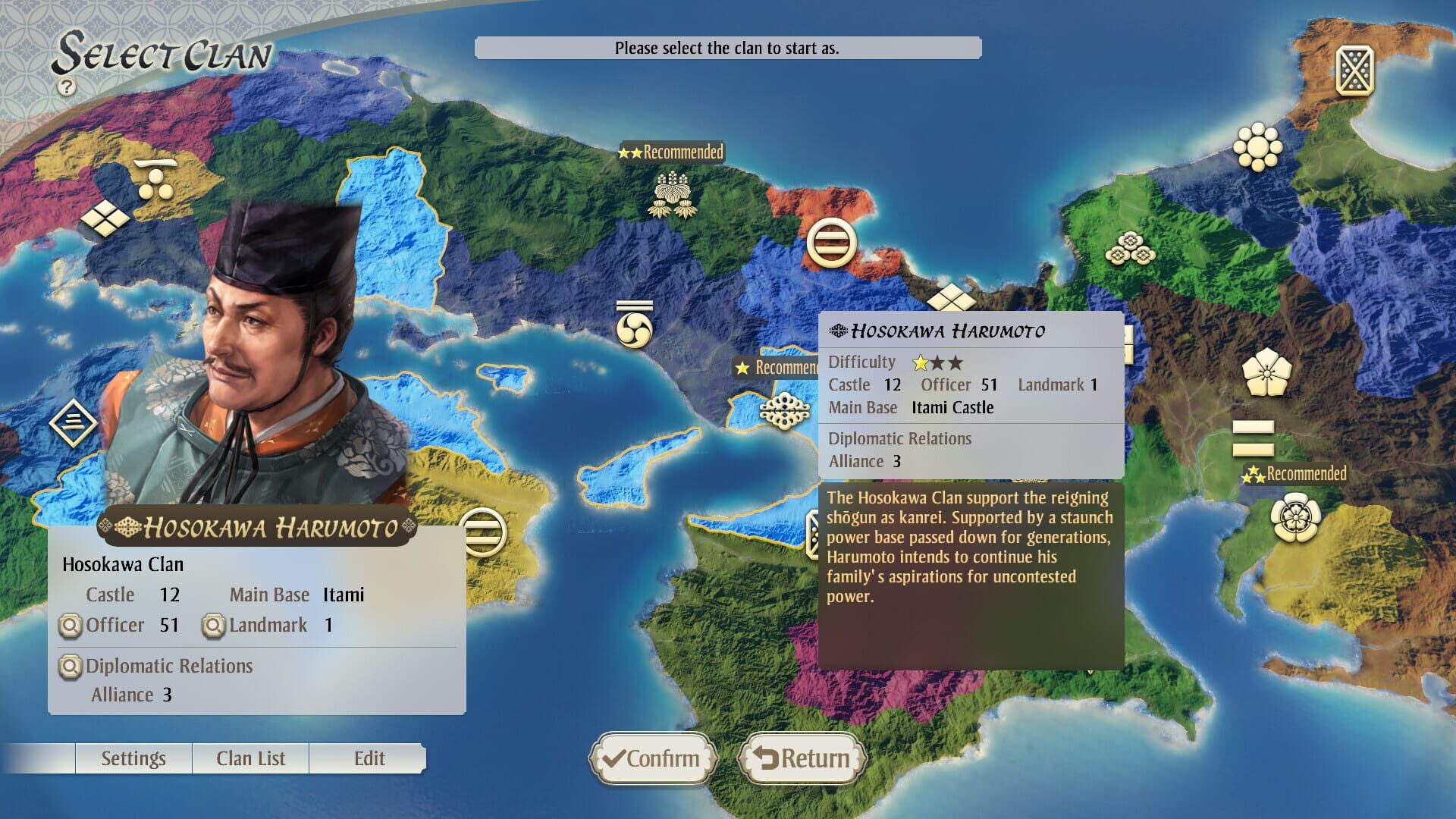 Screenshot for Nobunaga's Ambition: Awakening - Set of 6 Scenarios