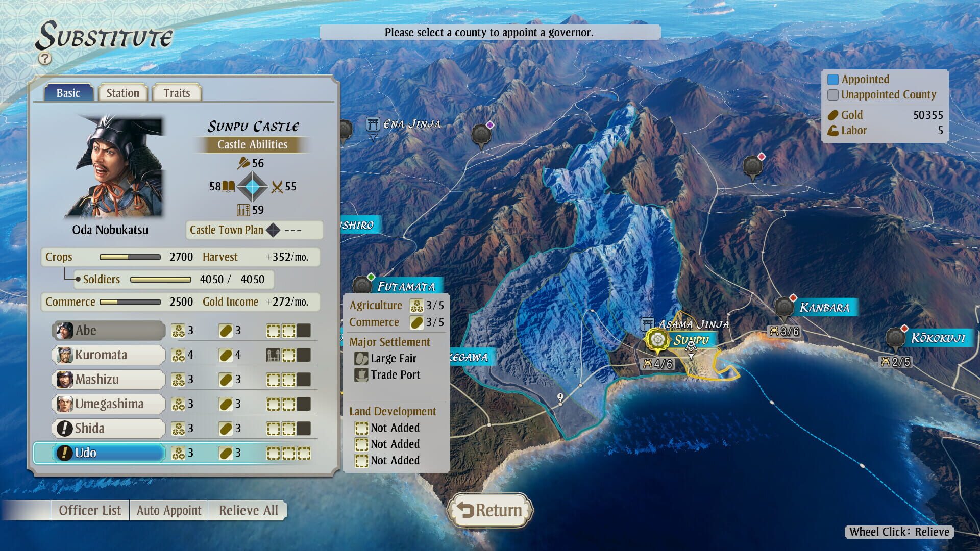 Screenshot for Nobunaga's Ambition: Awakening - Set of 6 Scenarios