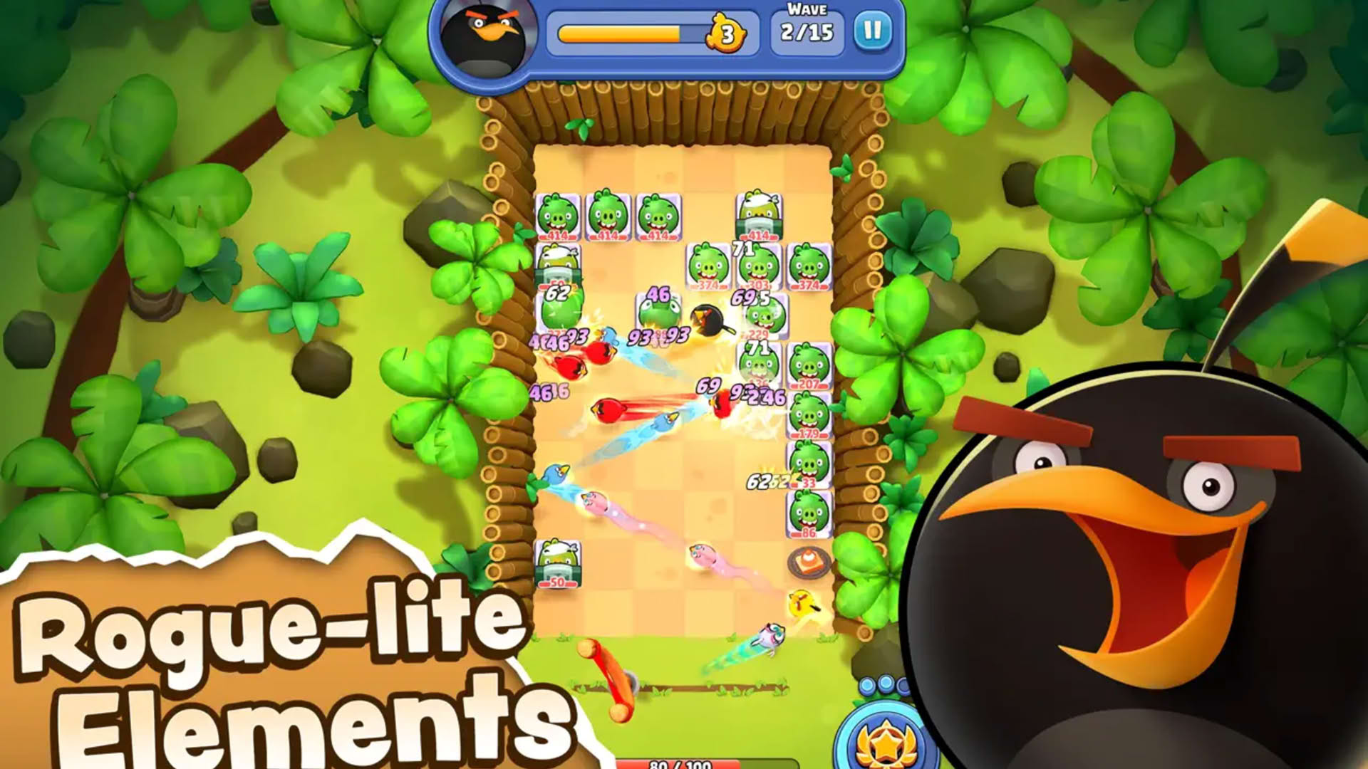 Screenshot for Angry Birds Bounce