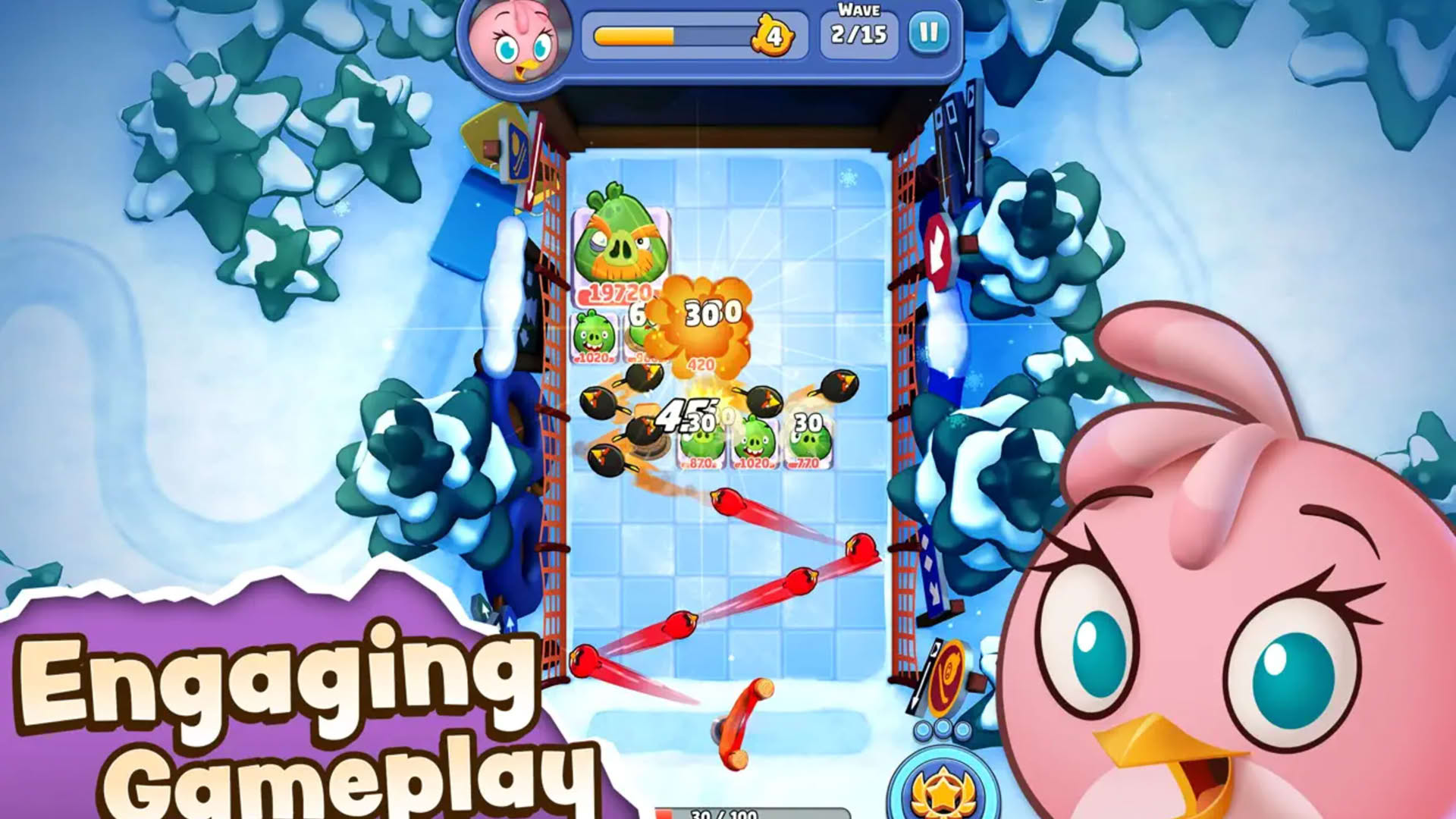 Screenshot for Angry Birds Bounce