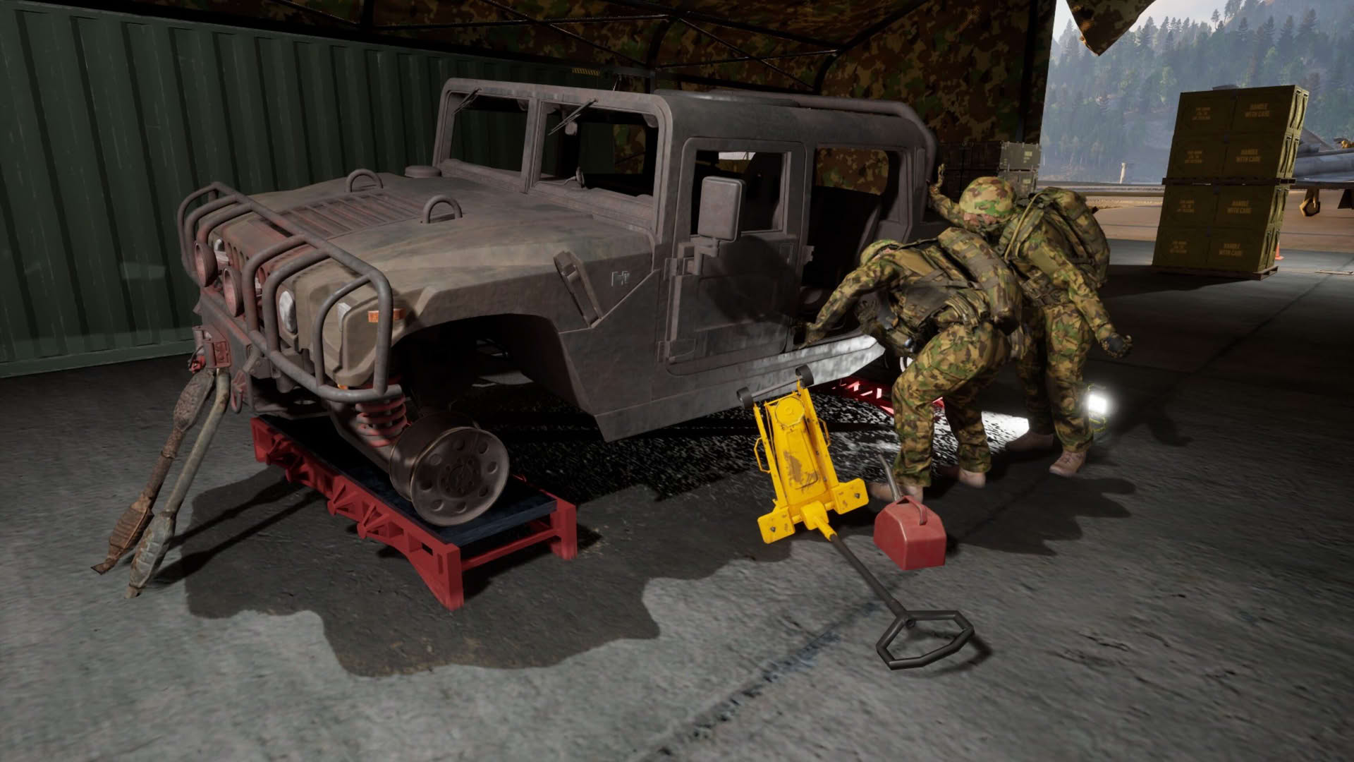 Screenshot for Military Logistics Simulator
