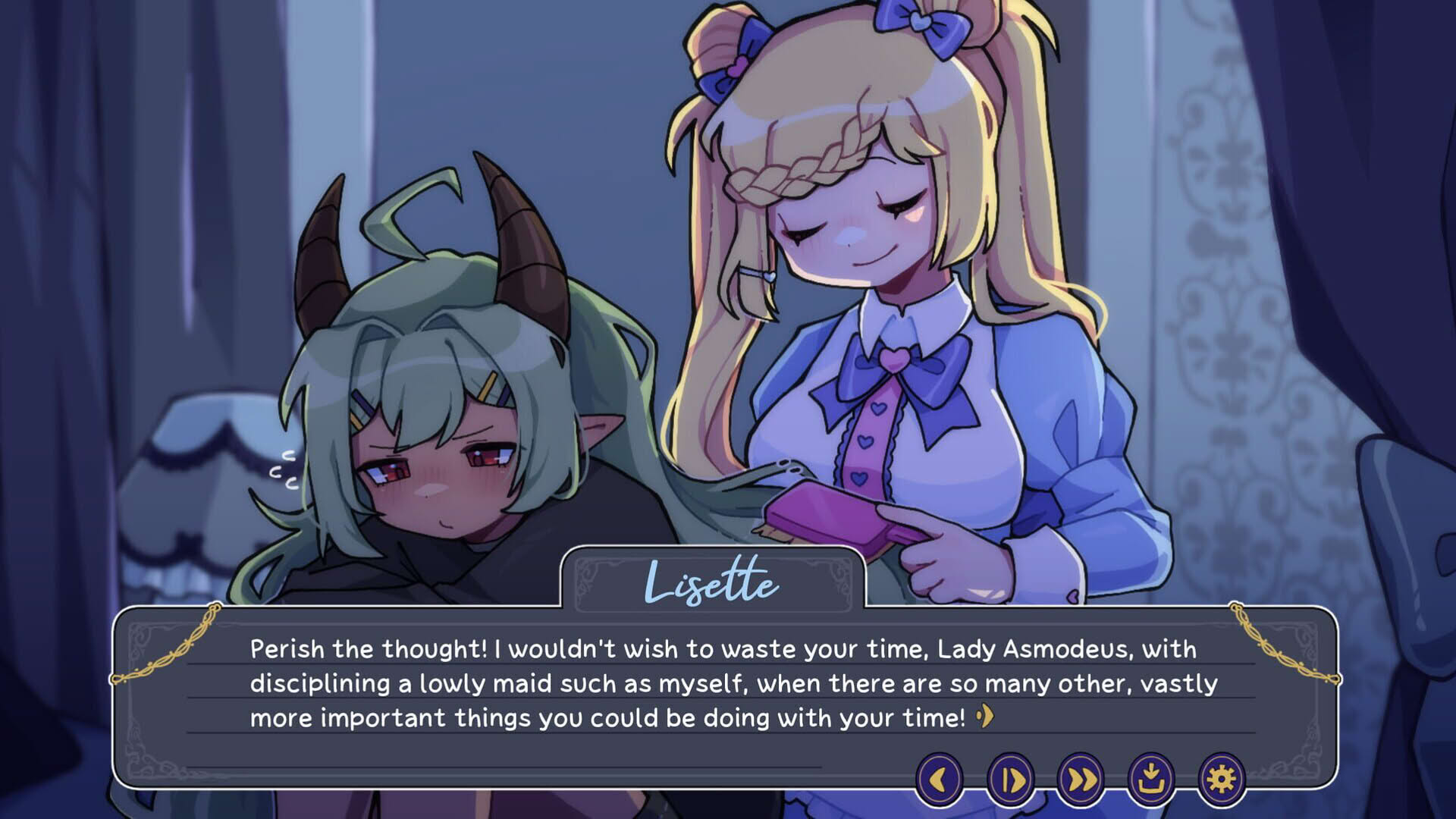 Screenshot for The Demon Queen's Dire Dilemma