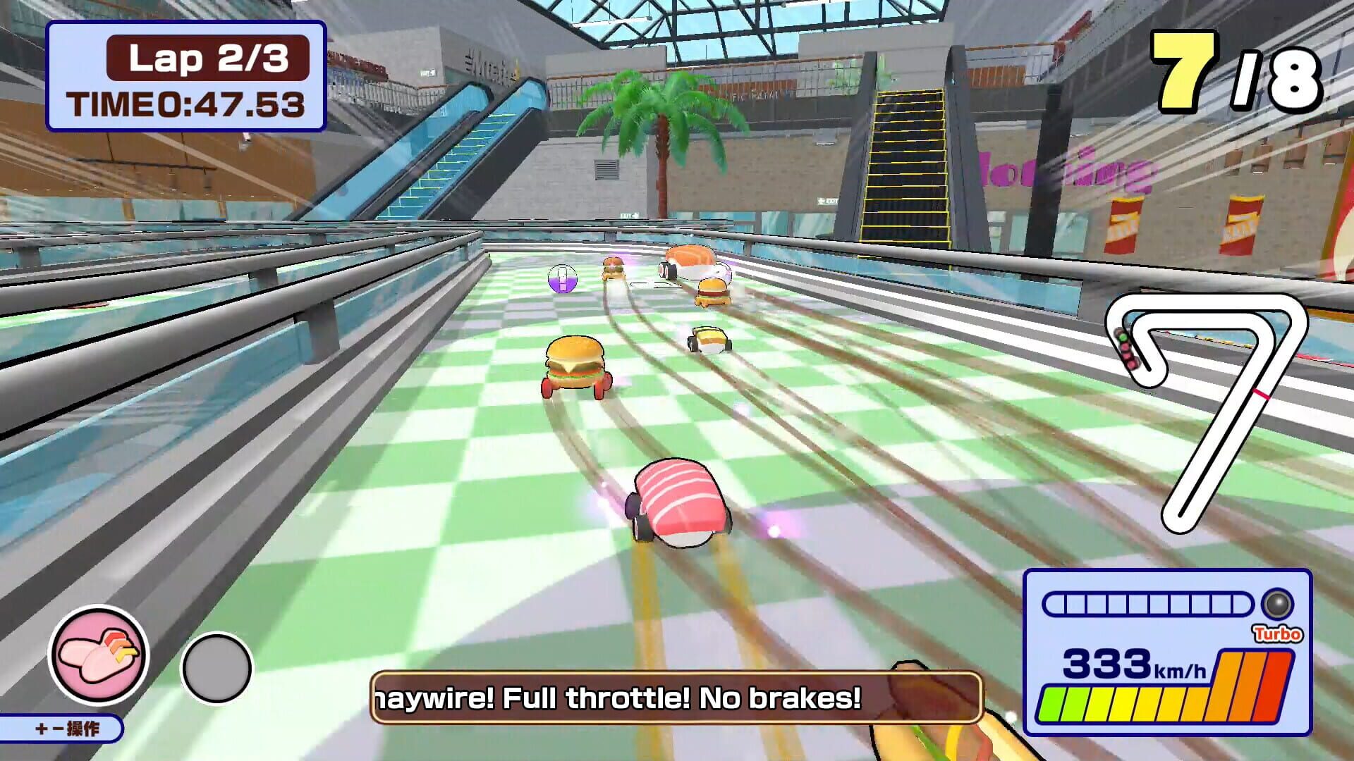 Screenshot for Sushi vs. Burger Race