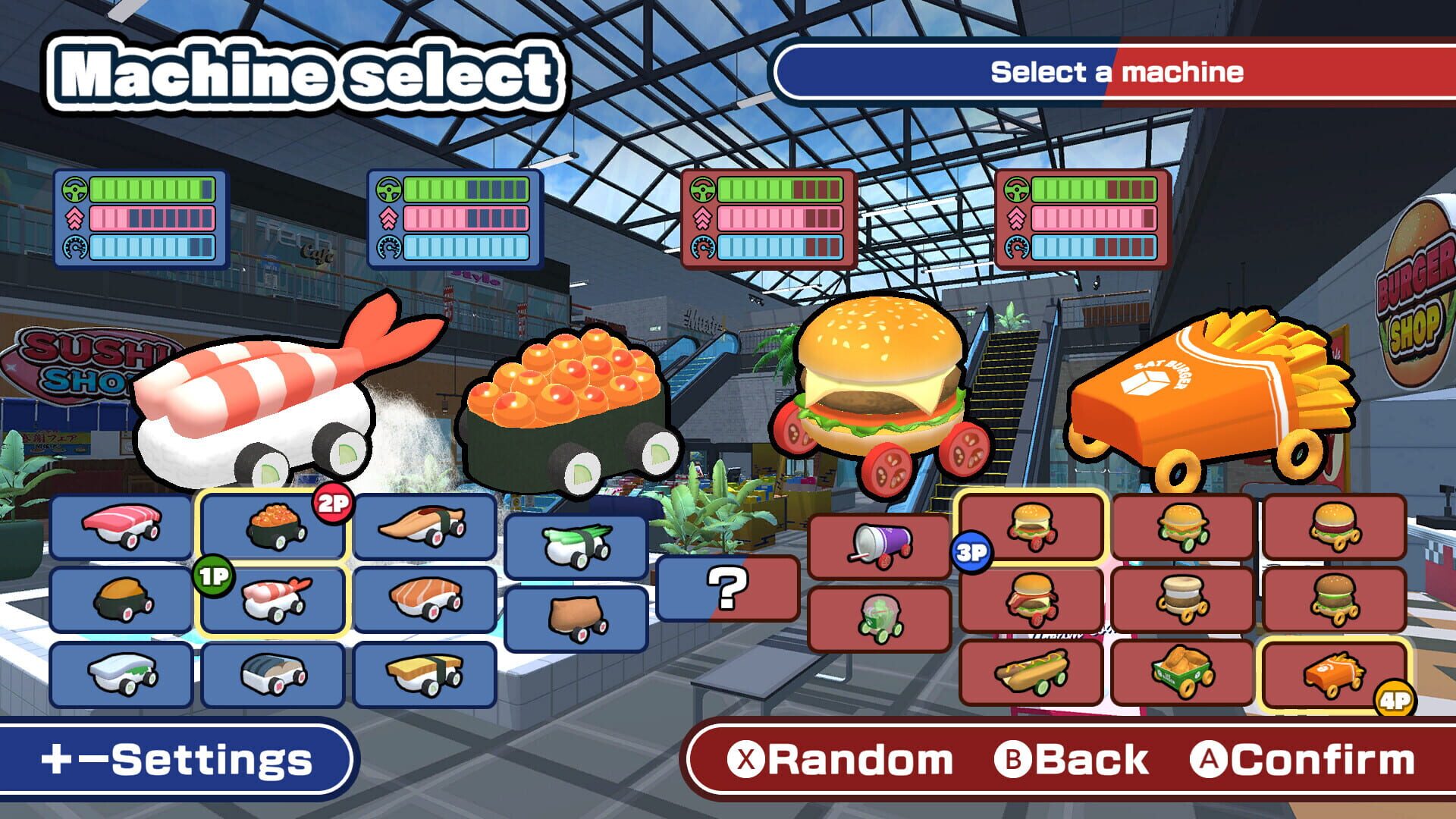 Screenshot for Sushi vs. Burger Race