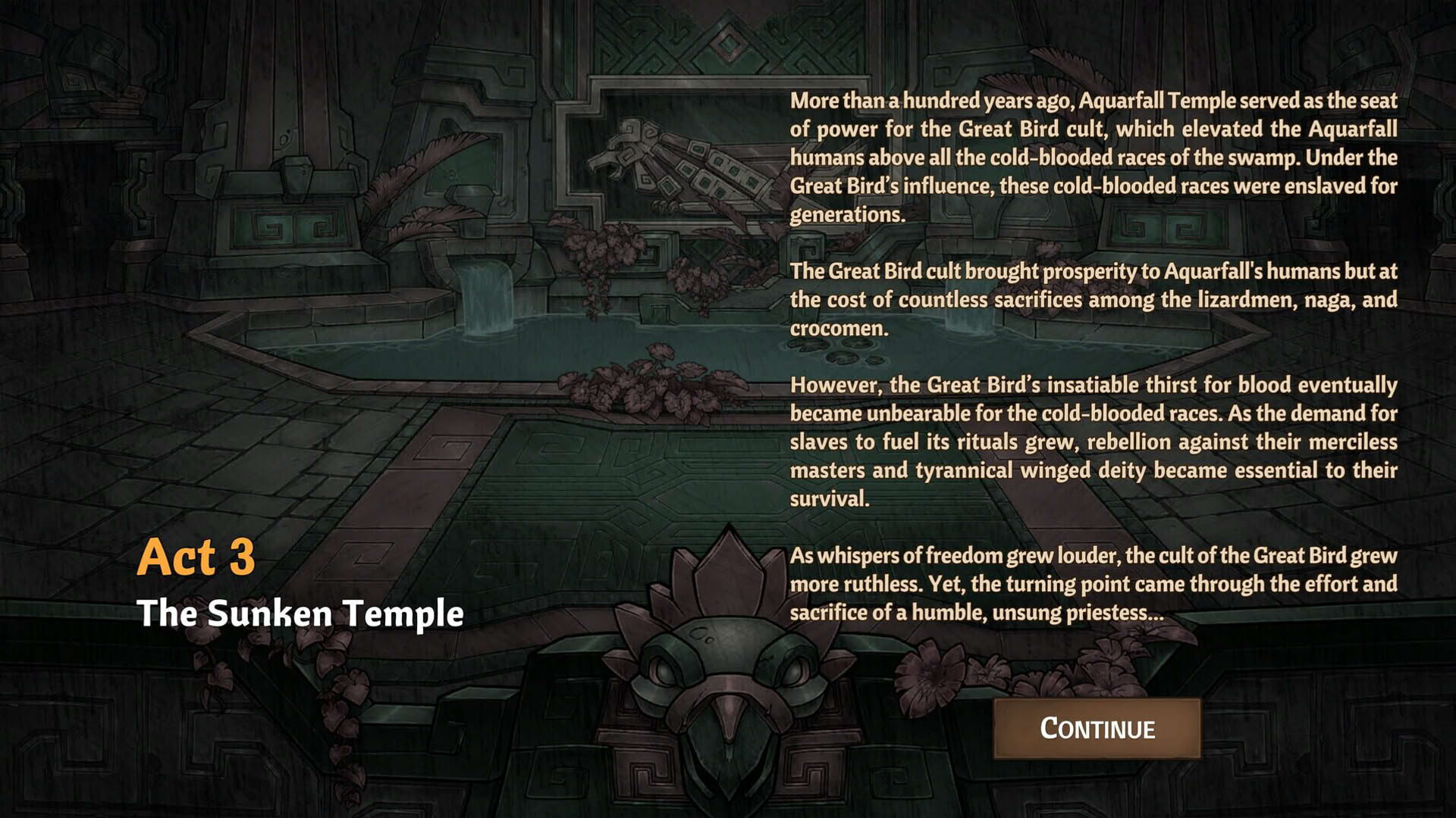 Screenshot for Across the Obelisk: The Sunken Temple