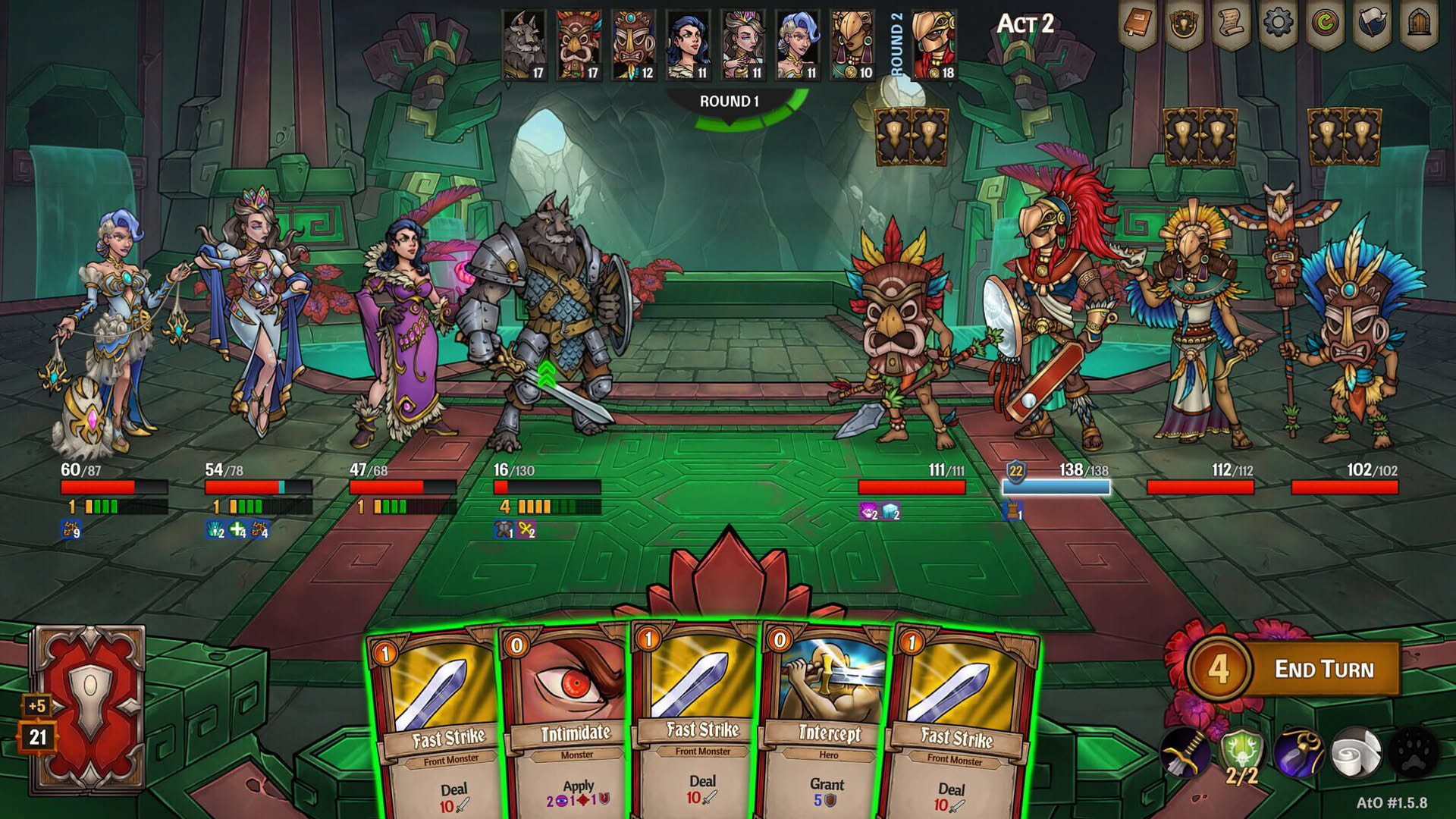 Screenshot for Across the Obelisk: The Sunken Temple