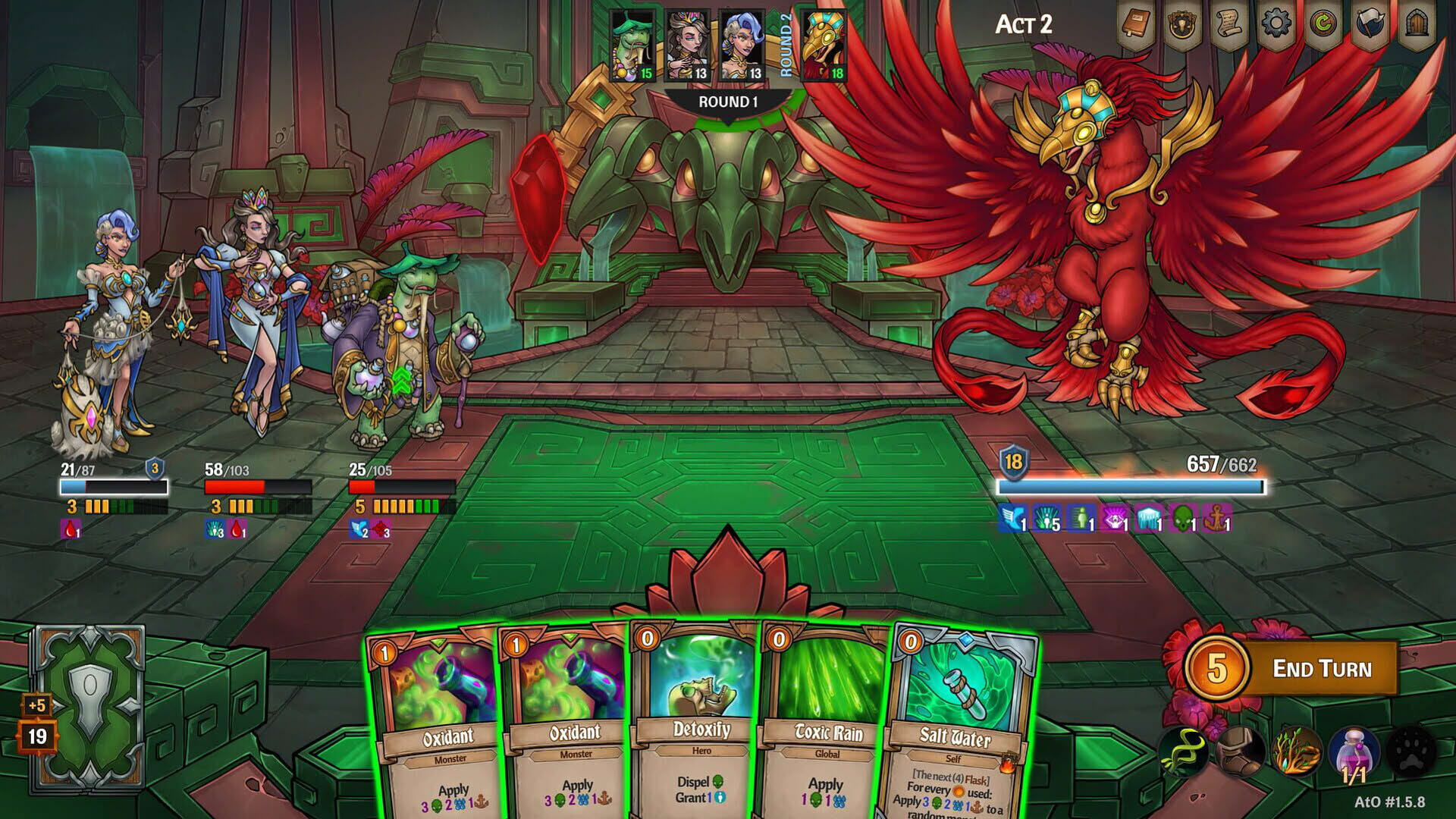 Screenshot for Across the Obelisk: The Sunken Temple