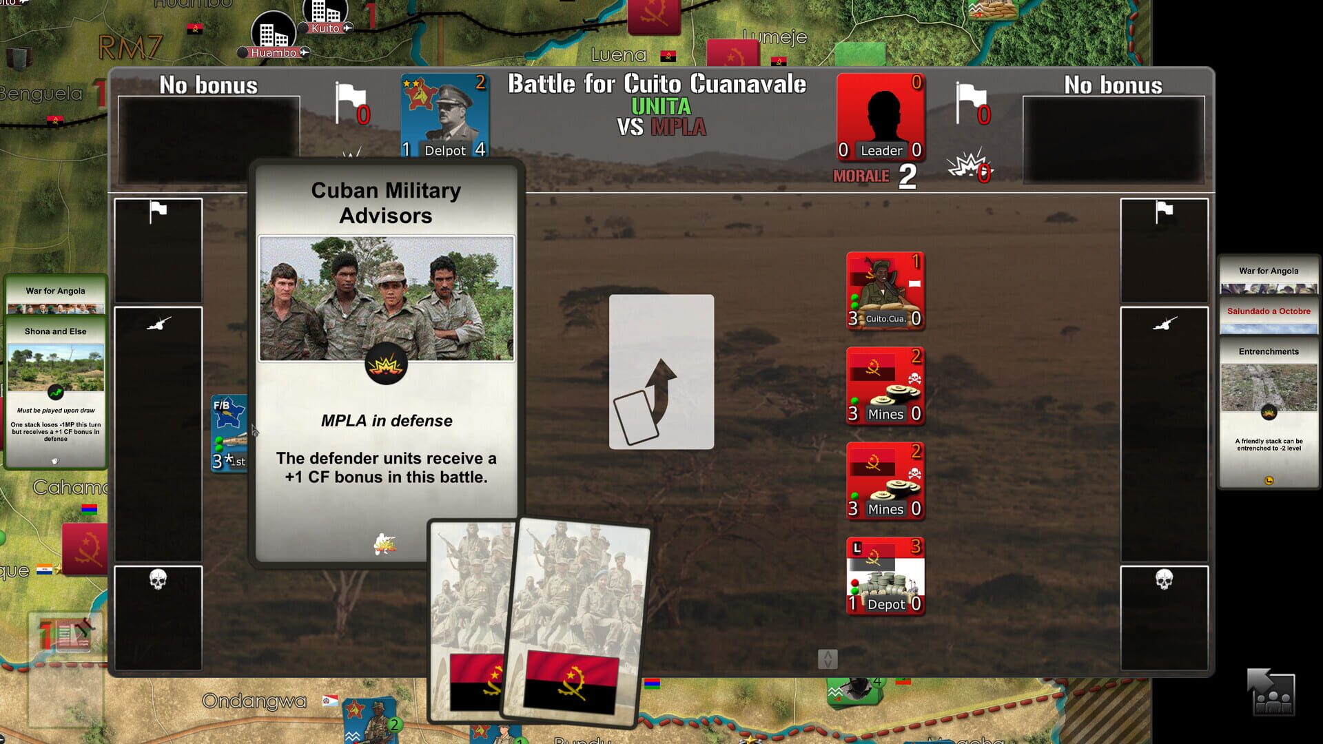 Screenshot for Wars Across The World: Angola 1988
