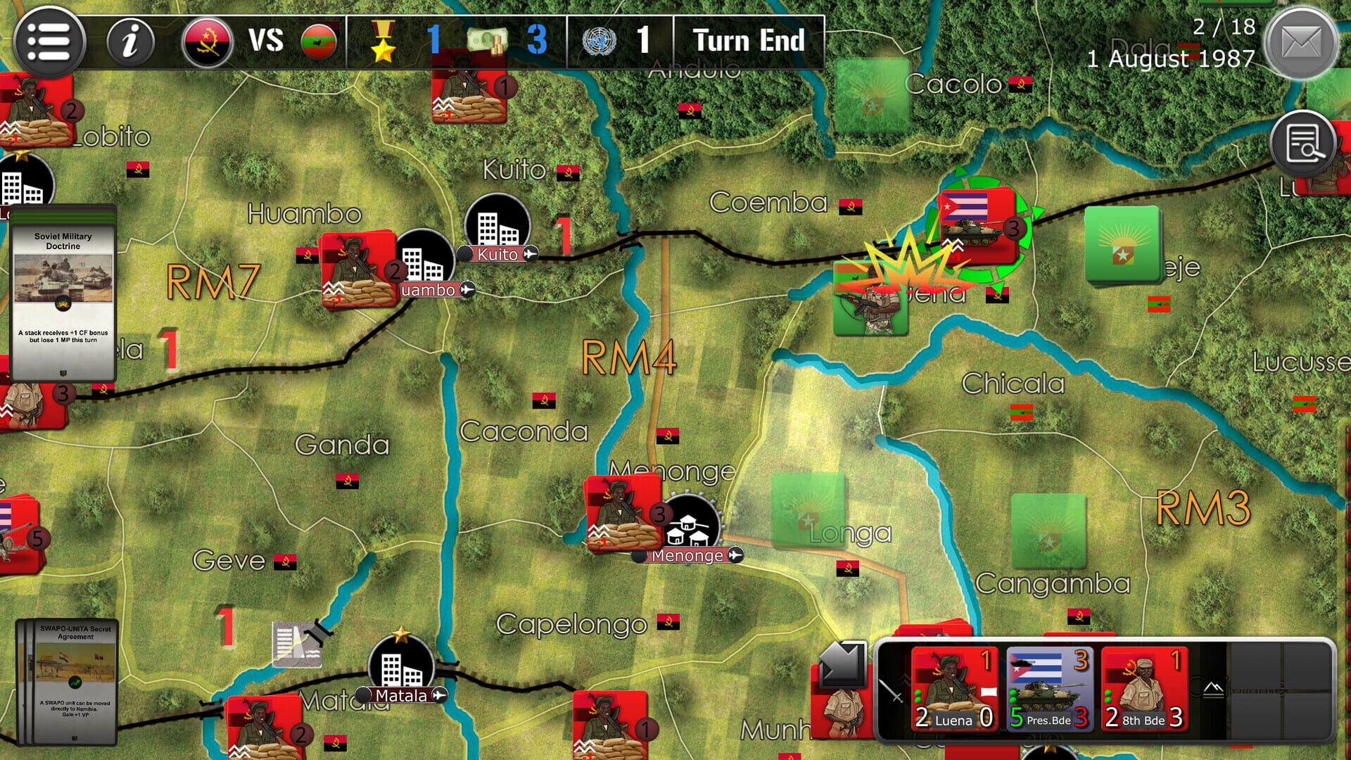 Screenshot for Wars Across The World: Angola 1988