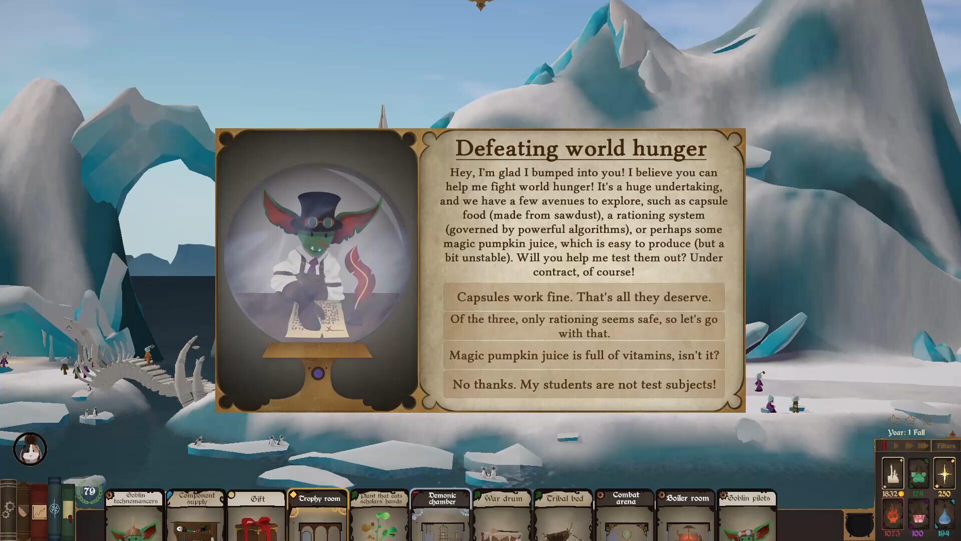 Screenshot for Spellcaster University: Gears and Gobelins