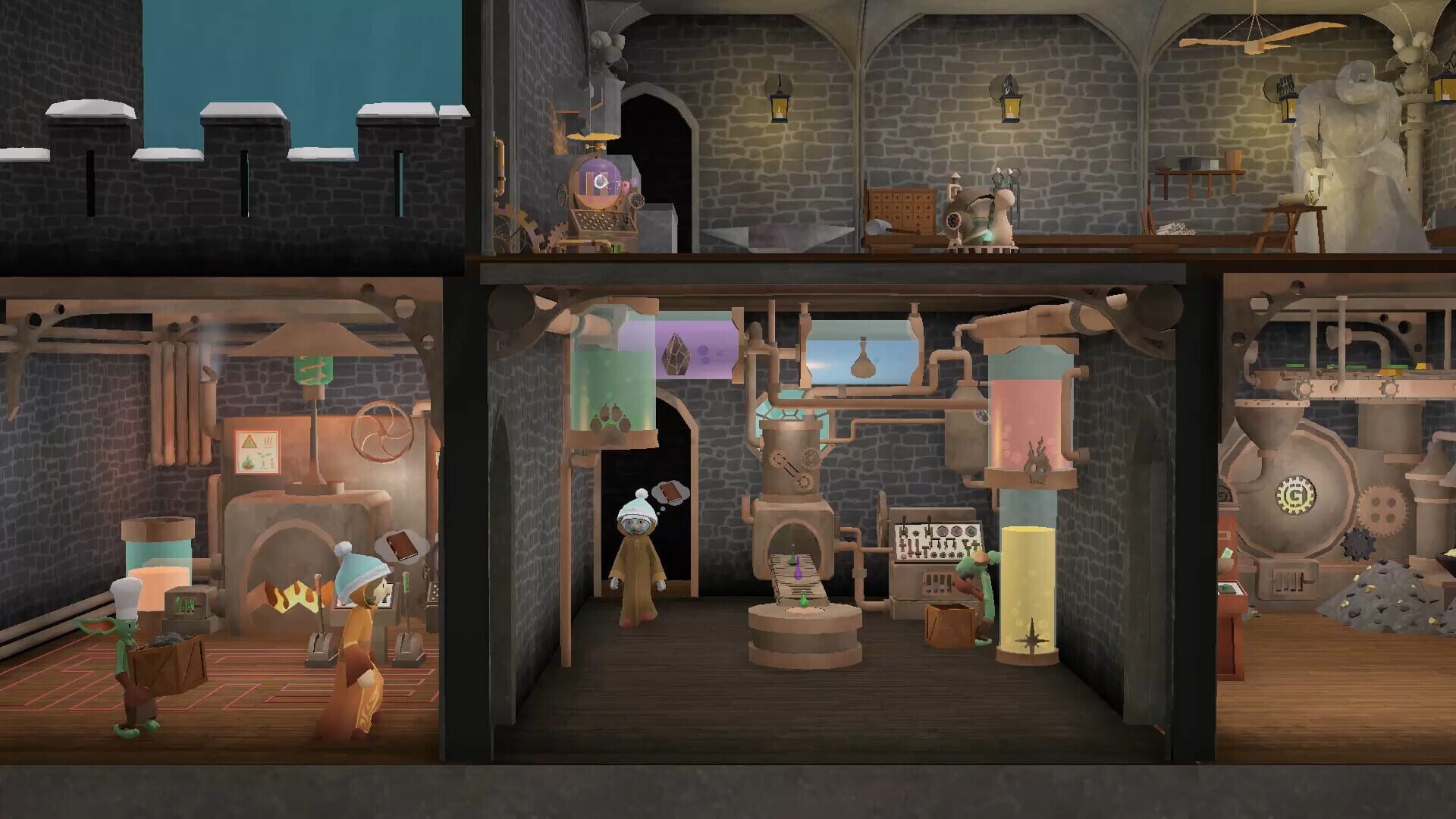 Screenshot for Spellcaster University: Gears and Gobelins