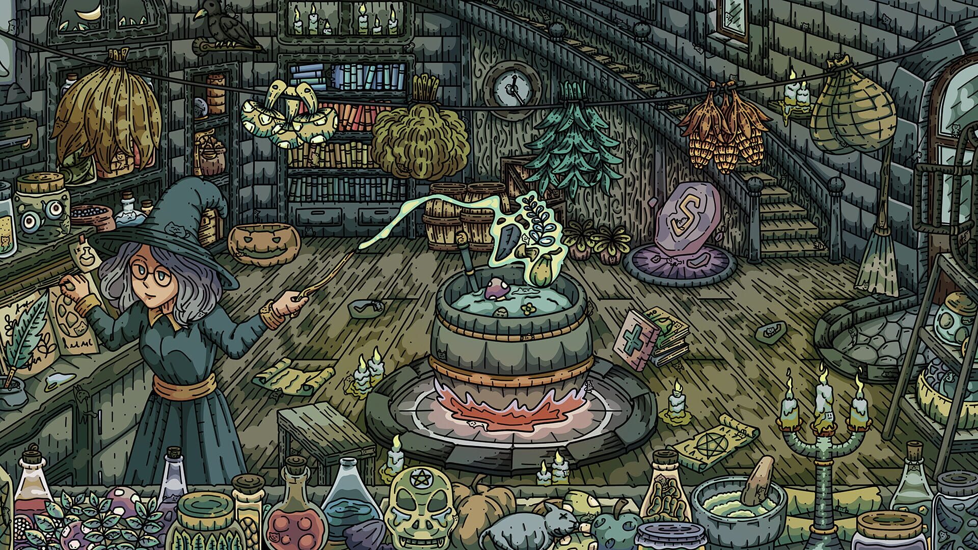 Screenshot for 100 Witch Cats