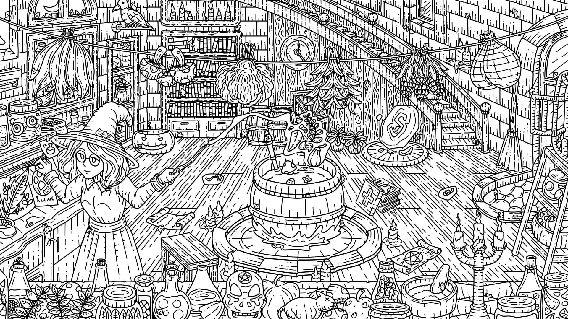 Screenshot for 100 Witch Cats