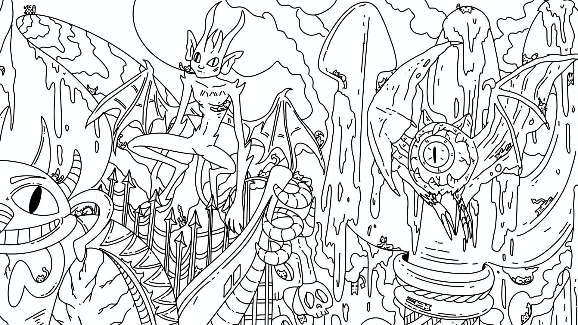 Screenshot for 100 Demon Cats