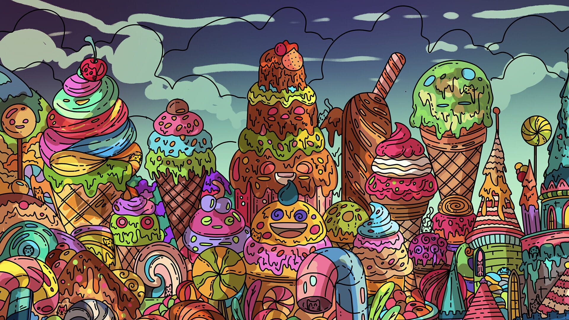 Screenshot for 100 Candy Cats