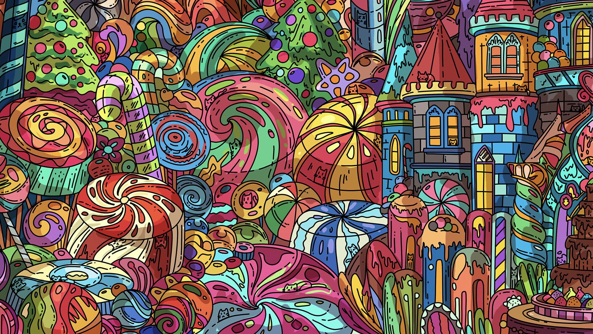 Screenshot for 100 Candy Cats