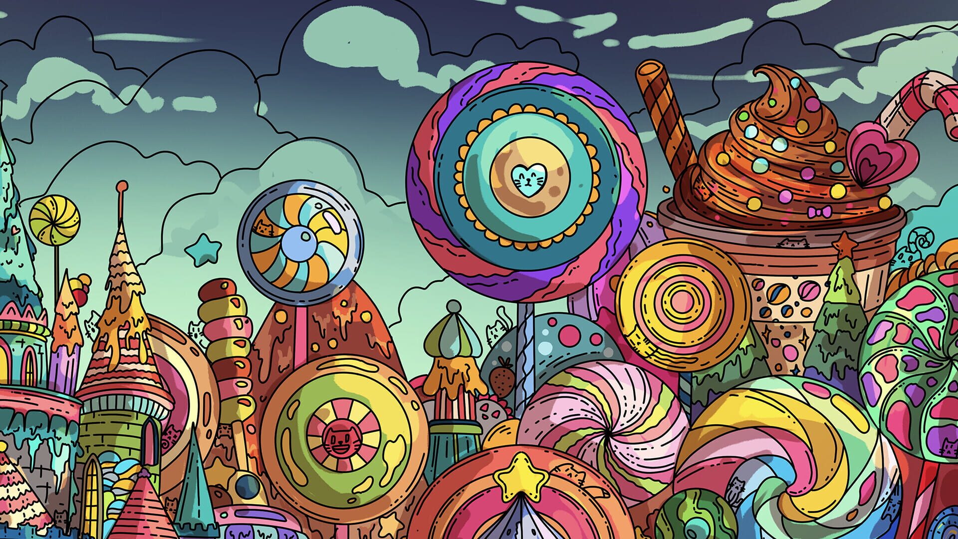 Screenshot for 100 Candy Cats