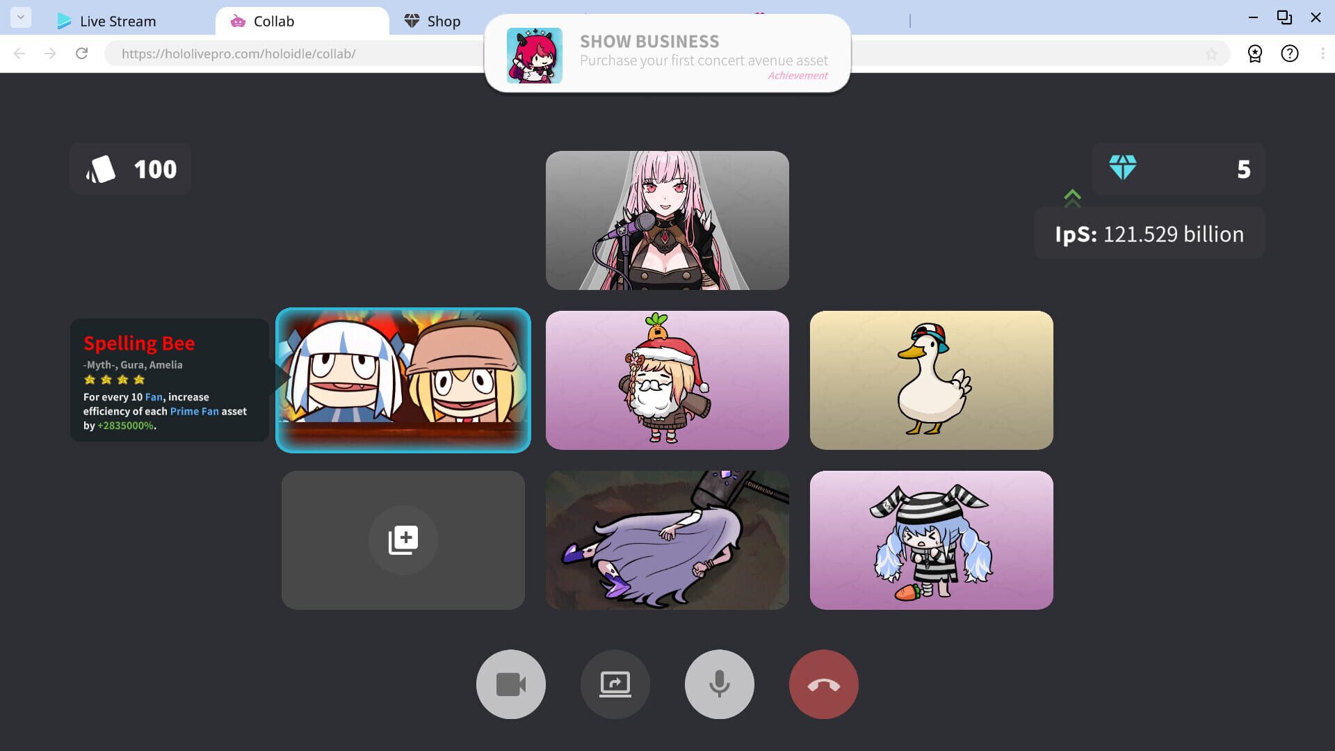 Screenshot for Holoidle