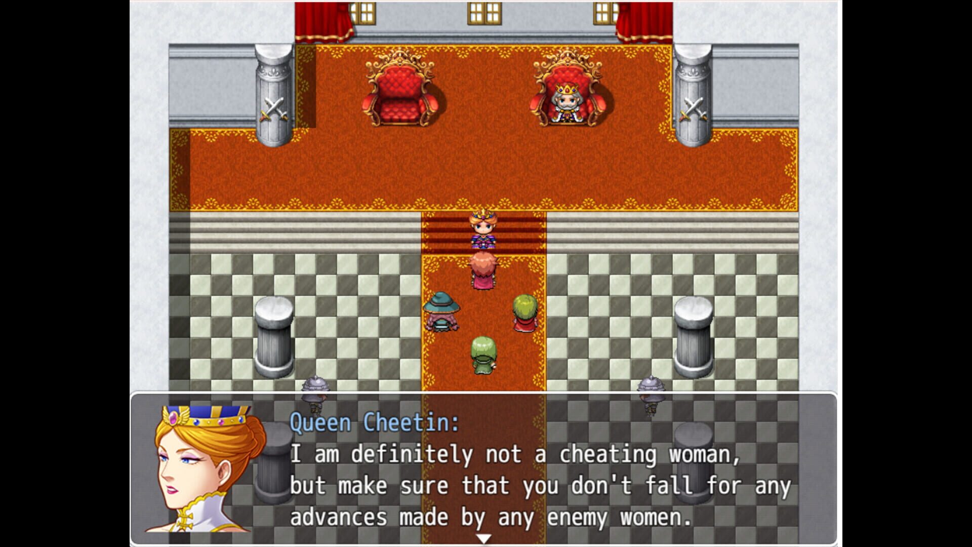 Screenshot for Heavy Spoilers RPG: The True Identity of the Final Enemy is the Hero's Father