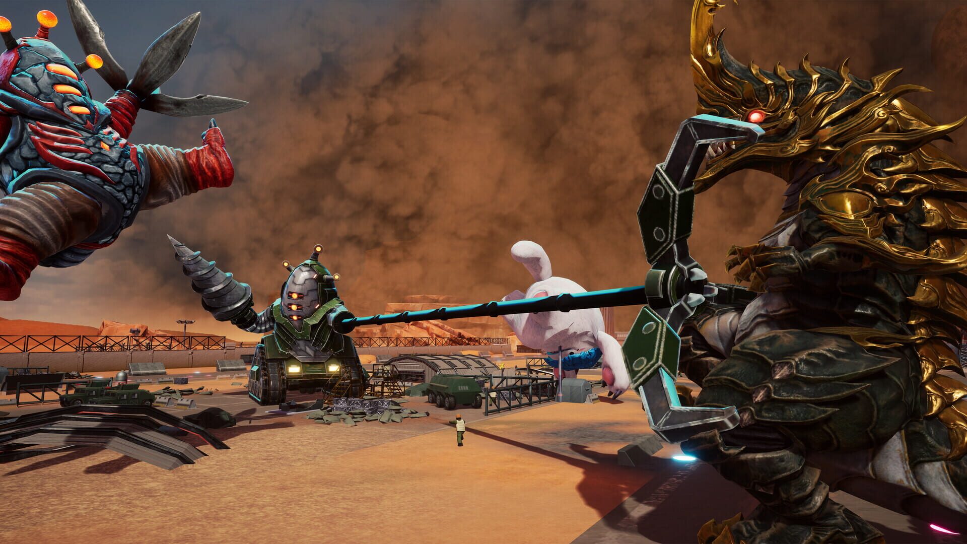 Screenshot for GigaBash: MechaJuras