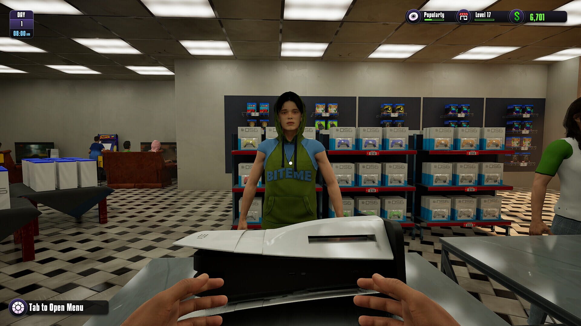 Screenshot for Gamer Stop Simulator