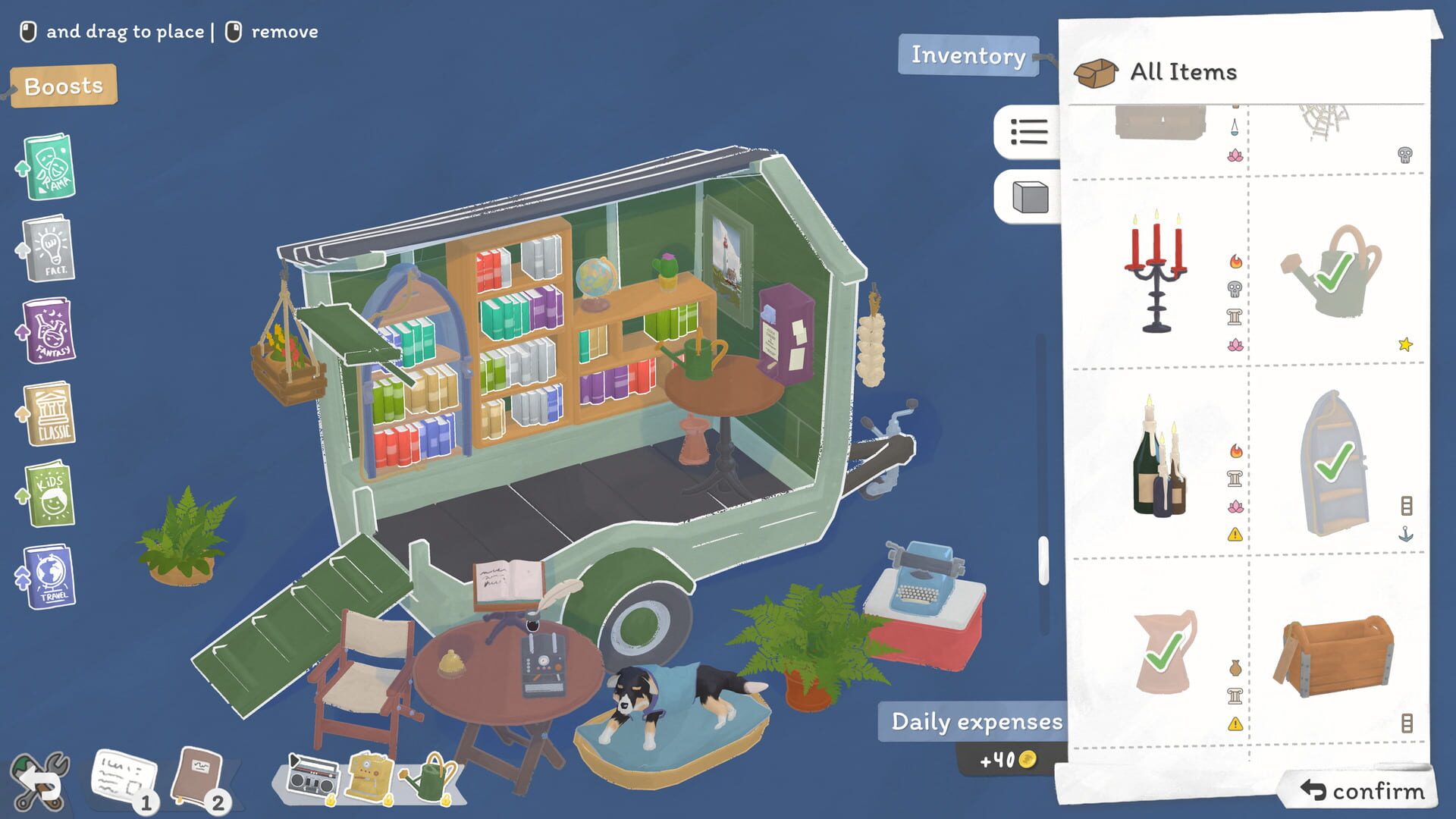 Screenshot for Tiny Bookshop