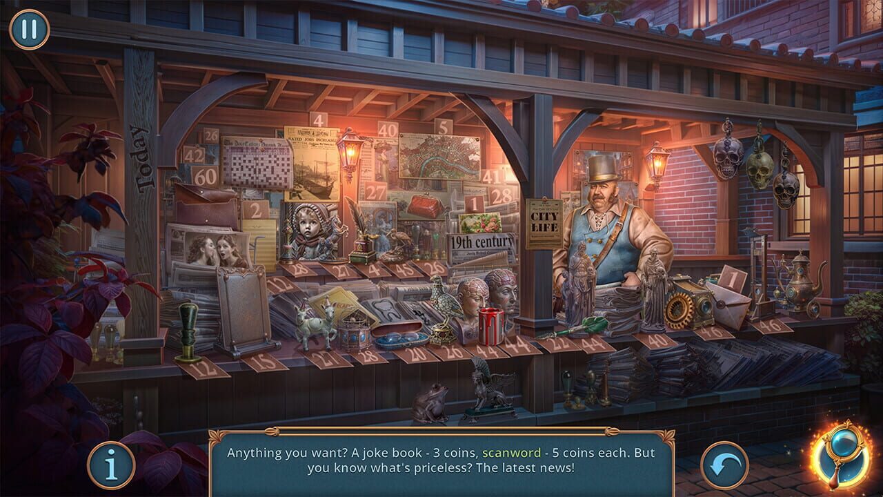 Screenshot for Detective Club: Missing in the Fog - Collector's Edition