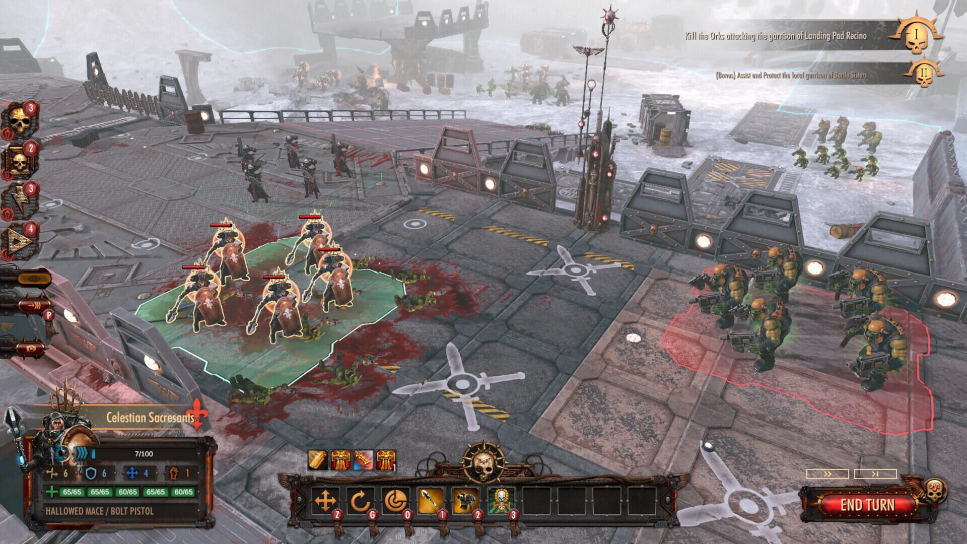 Screenshot for Warhammer 40,000: Battlesector – Deeds of the Fallen
