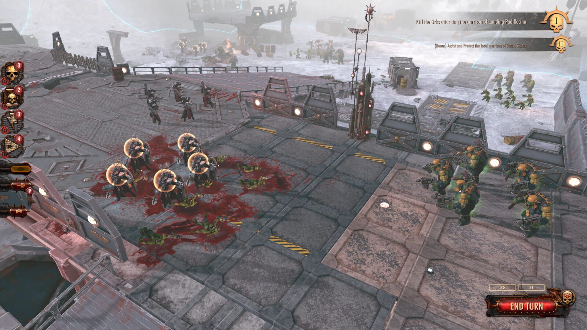 Screenshot for Warhammer 40,000: Battlesector – Deeds of the Fallen