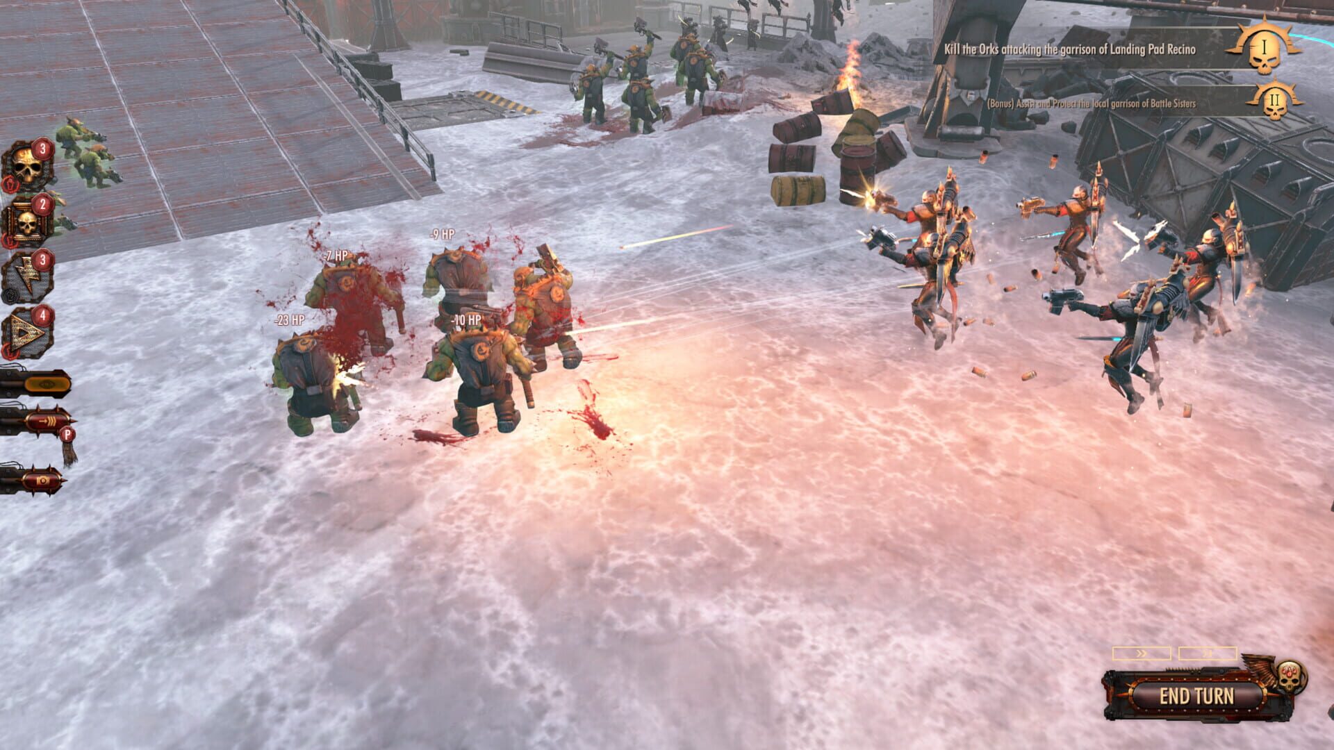 Screenshot for Warhammer 40,000: Battlesector – Deeds of the Fallen