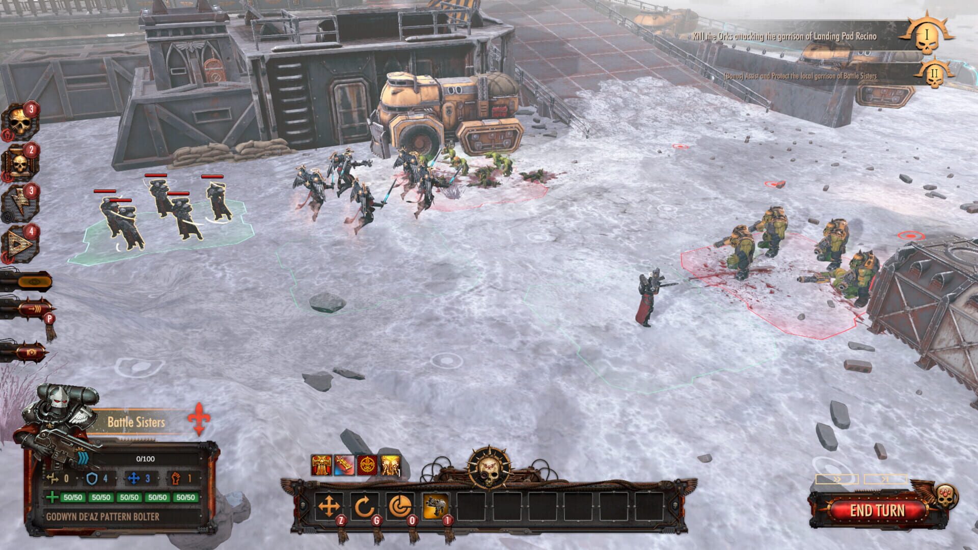Screenshot for Warhammer 40,000: Battlesector – Deeds of the Fallen