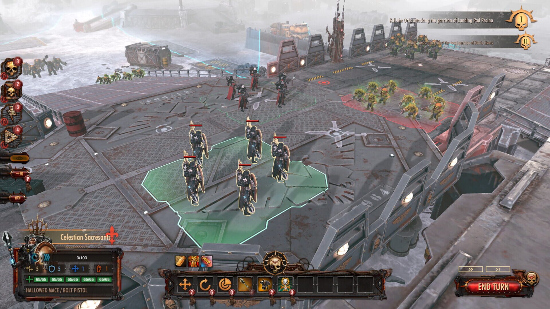 Screenshot for Warhammer 40,000: Battlesector – Deeds of the Fallen