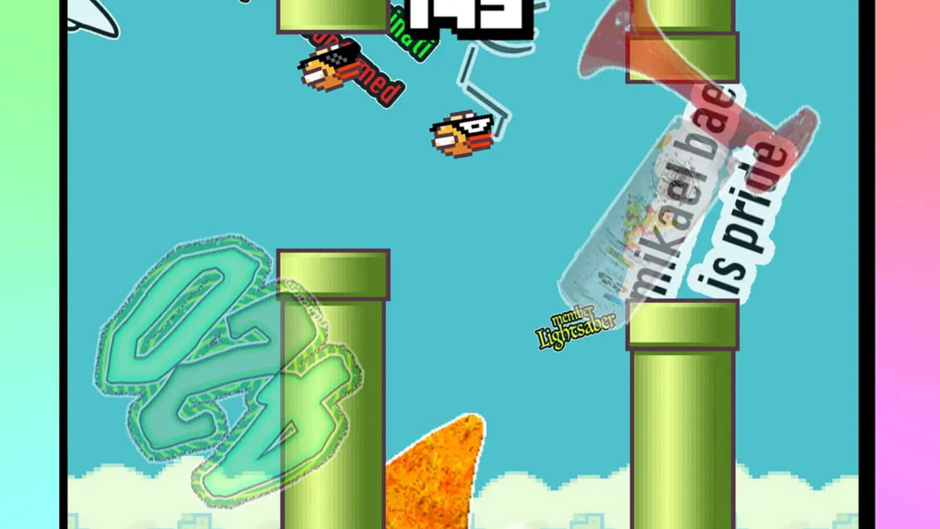 Screenshot for Noscope Flappy: MLG Bird Version - The Parody