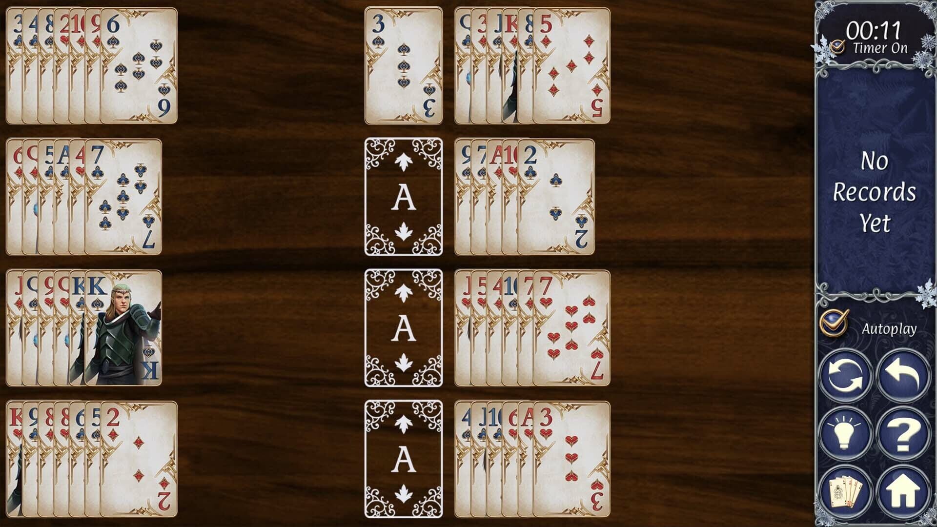 Screenshot for Jewel Match Solitaire Fantasy: Collector's Edition
