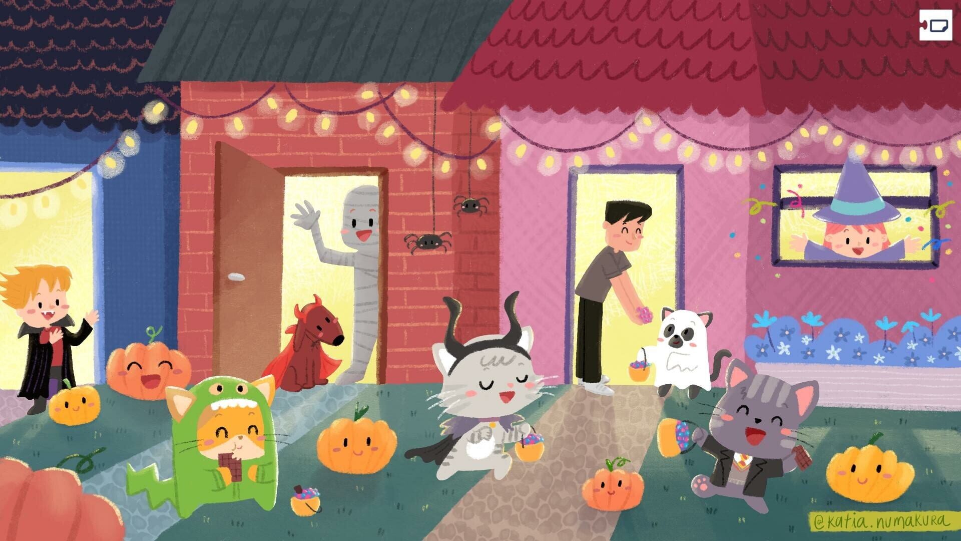 Screenshot for Buddy and Friends on Halloween