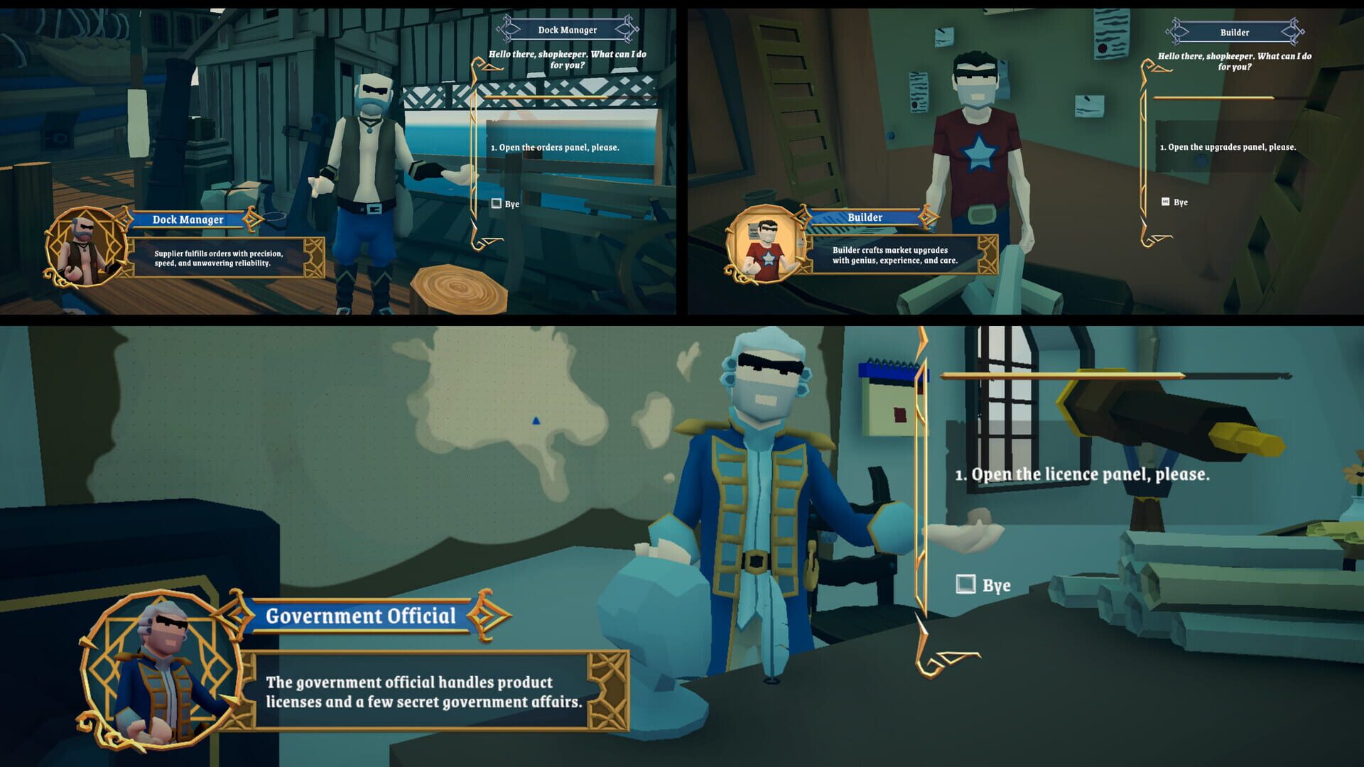 Screenshot for Island Market Simulator
