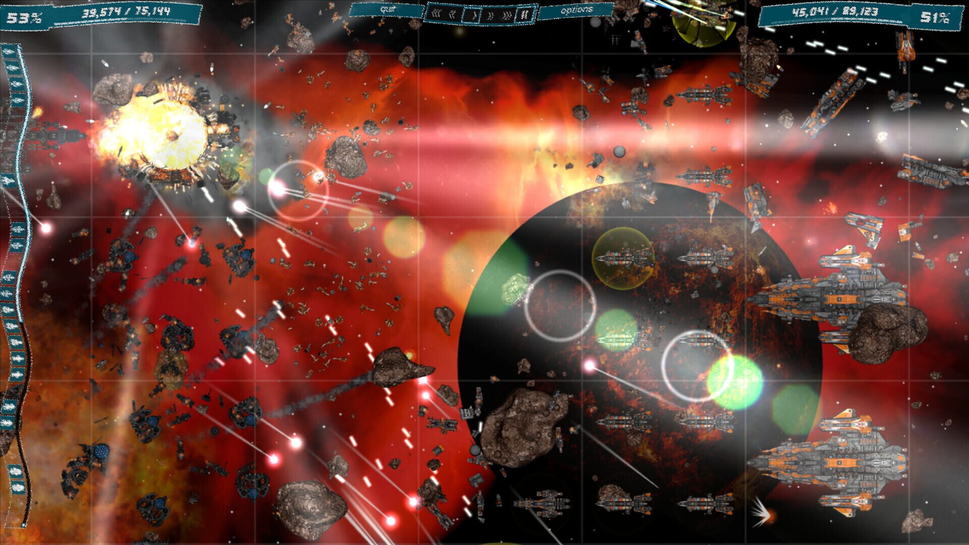 Screenshot for Ridiculous Space Battles