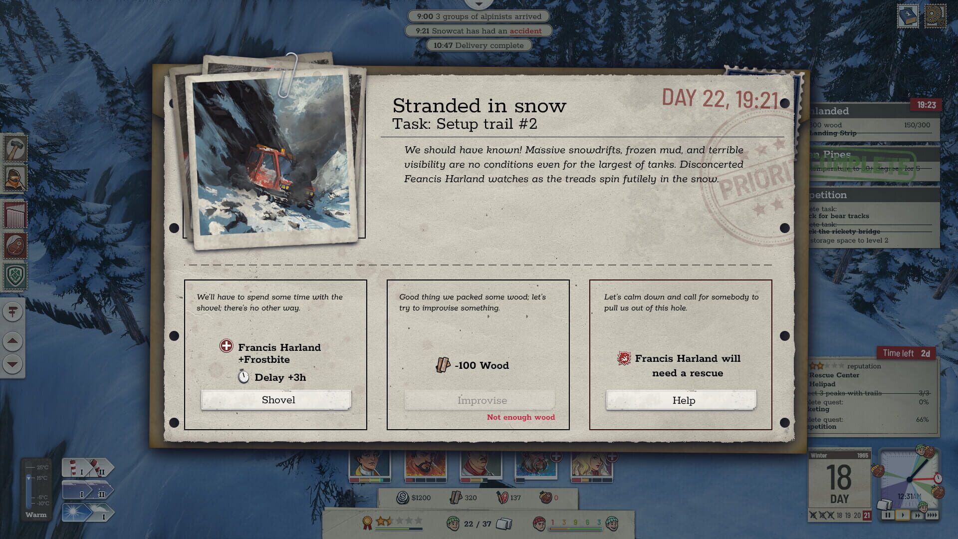 Screenshot for Above the Snow