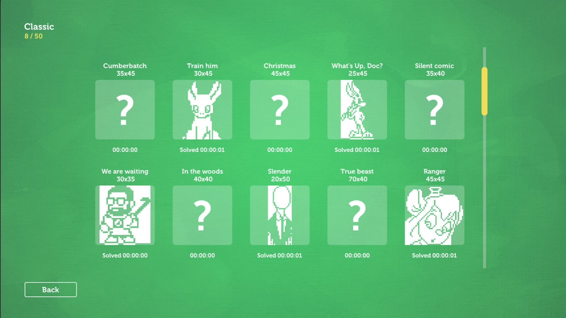 Screenshot for Nonogram: Master's Legacy - The Classic Pack