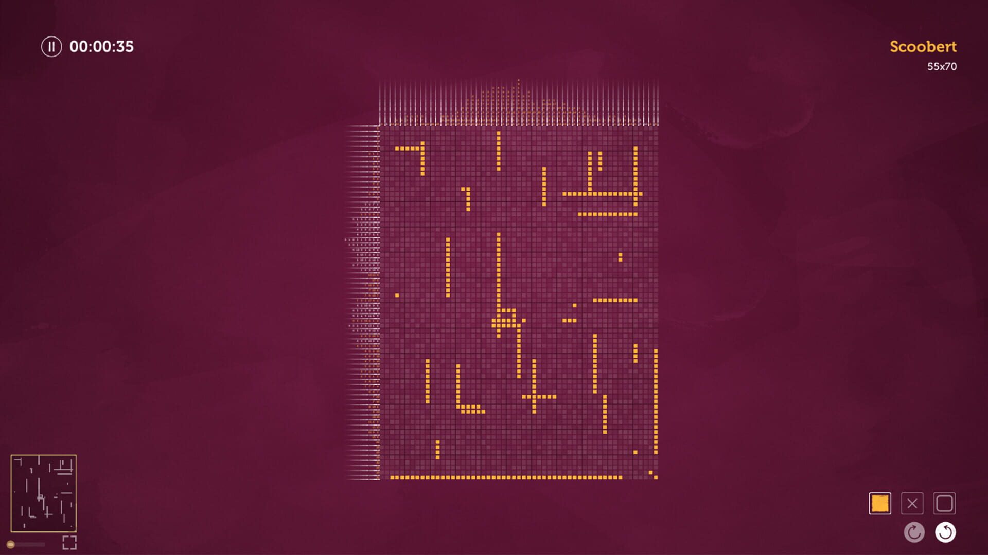 Screenshot for Nonogram: Master's Legacy - The Classic Pack