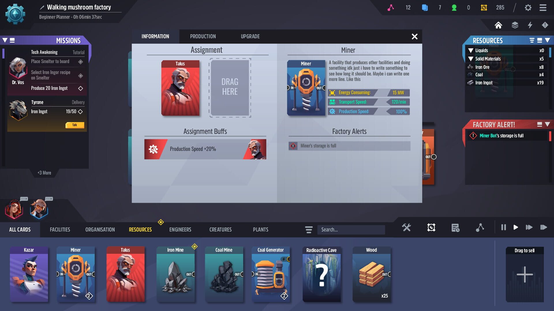 Screenshot for Factory Planner