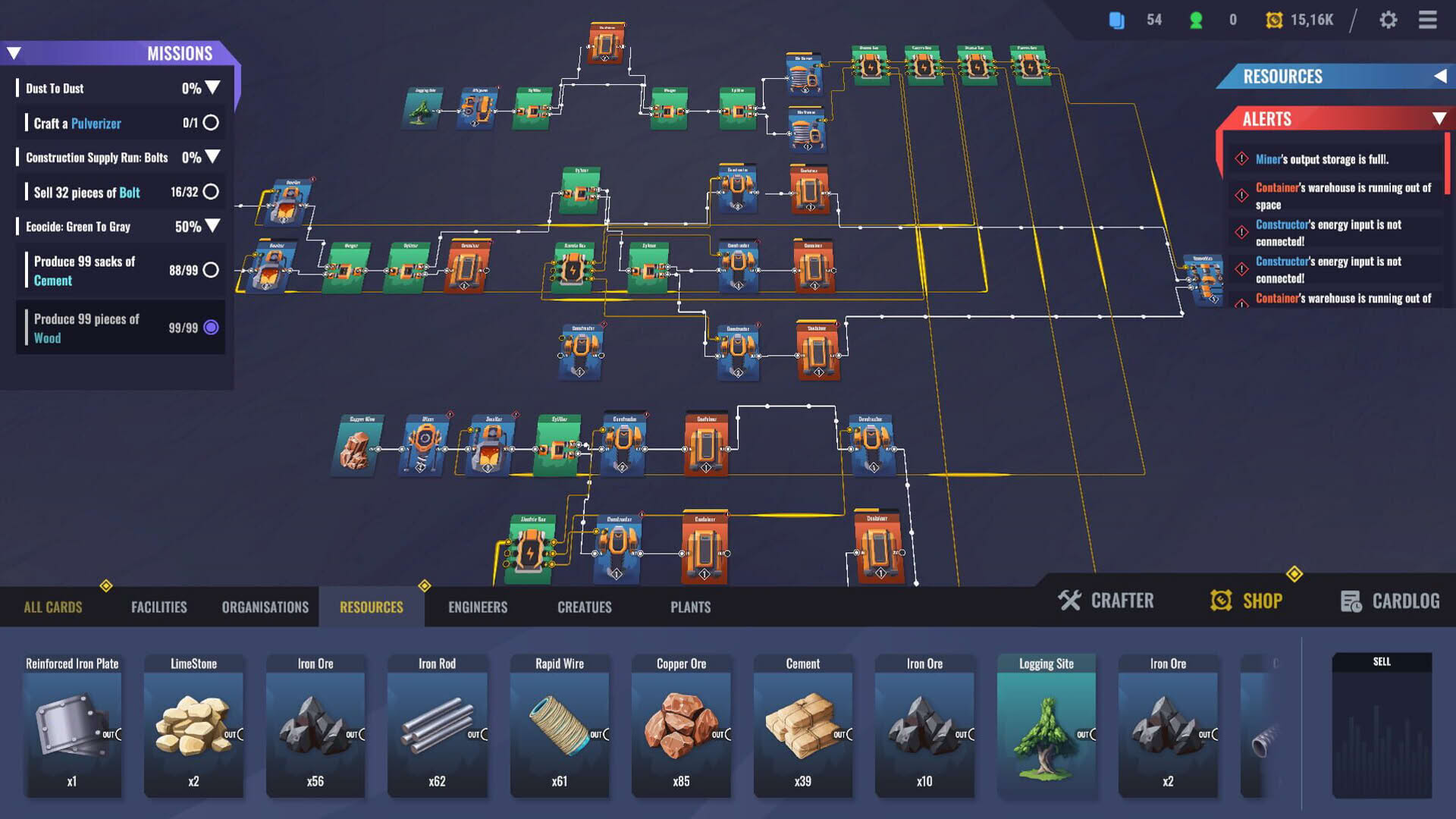 Screenshot for Factory Planner
