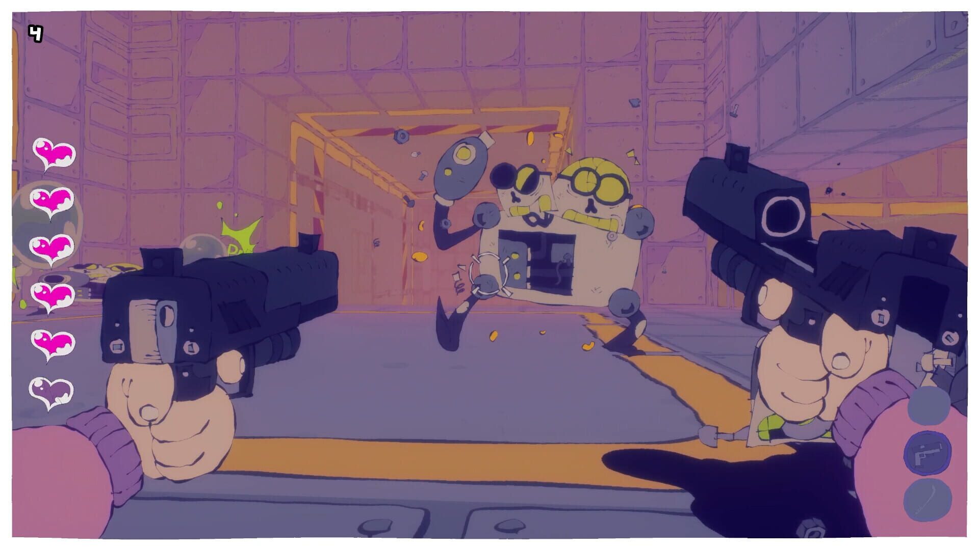 Screenshot for Shooty Shooty Robot Invasion