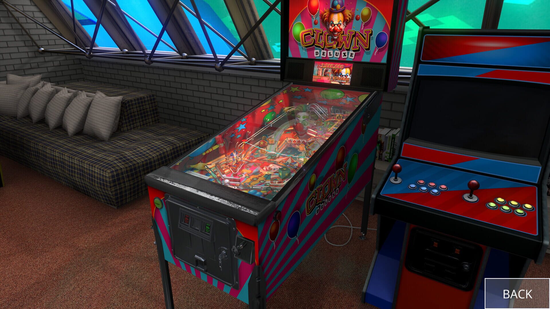 Screenshot for Zaccaria Pinball: Clown Deluxe Pinball Table