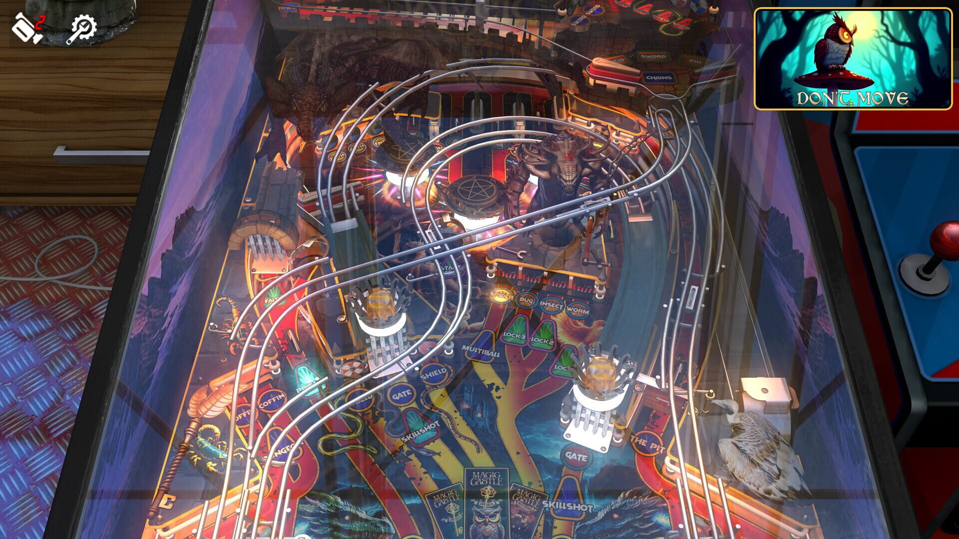 Screenshot for Zaccaria Pinball: Magic Castle Deluxe Pinball Table